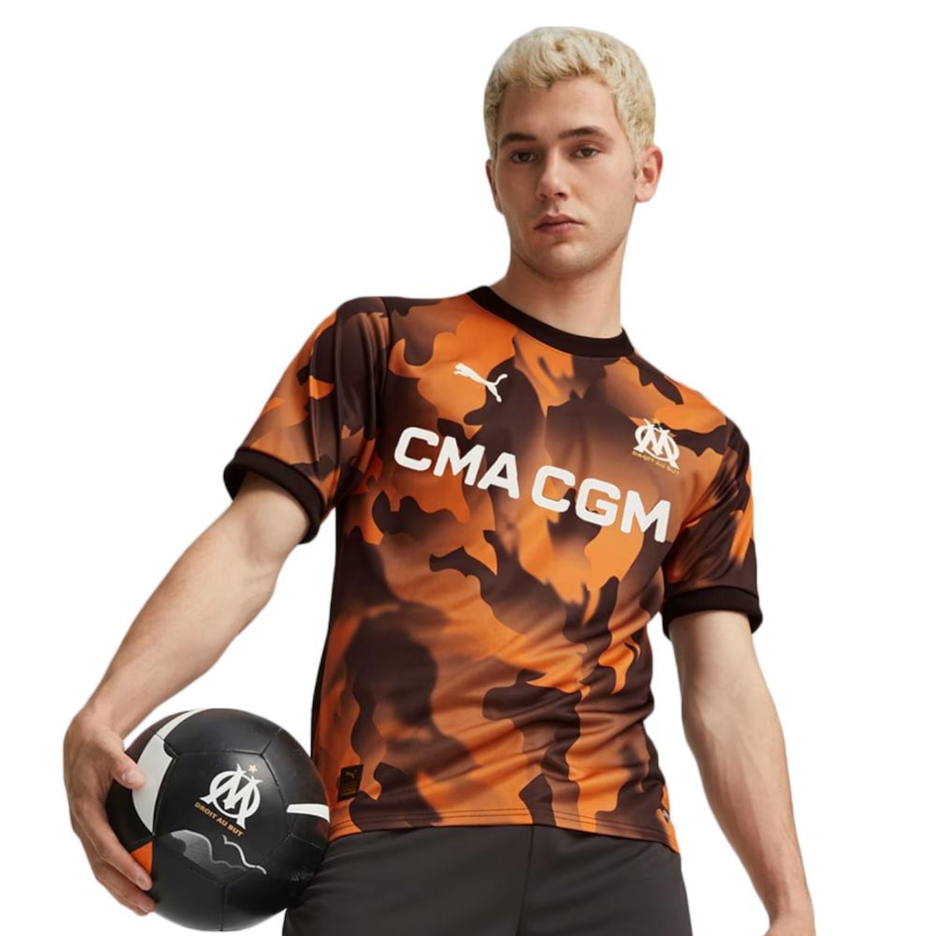 Camisa Puma Olympique de Marseille III 2024 - Masculina - Foto 3