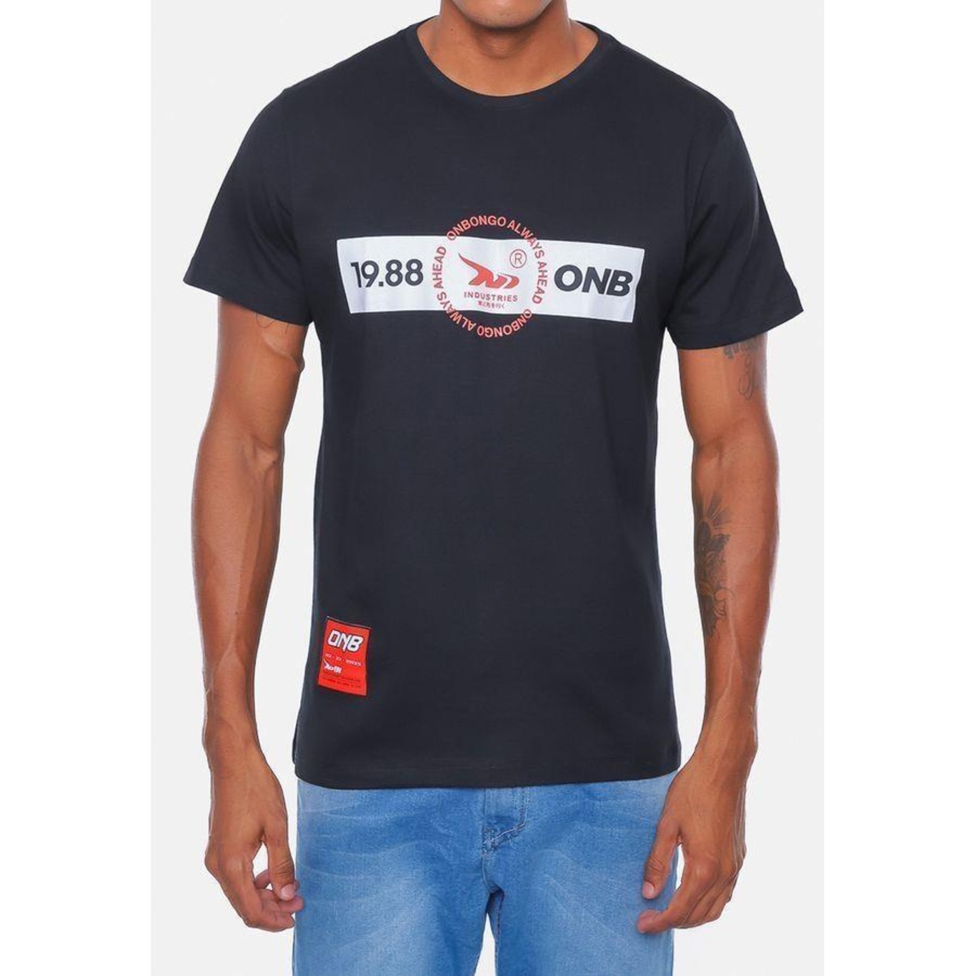 Camiseta Onbongo Ahead - Masculina - Foto 3