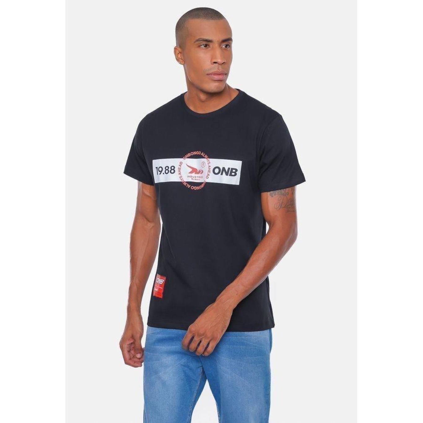 Camiseta Onbongo Ahead - Masculina - Foto 4