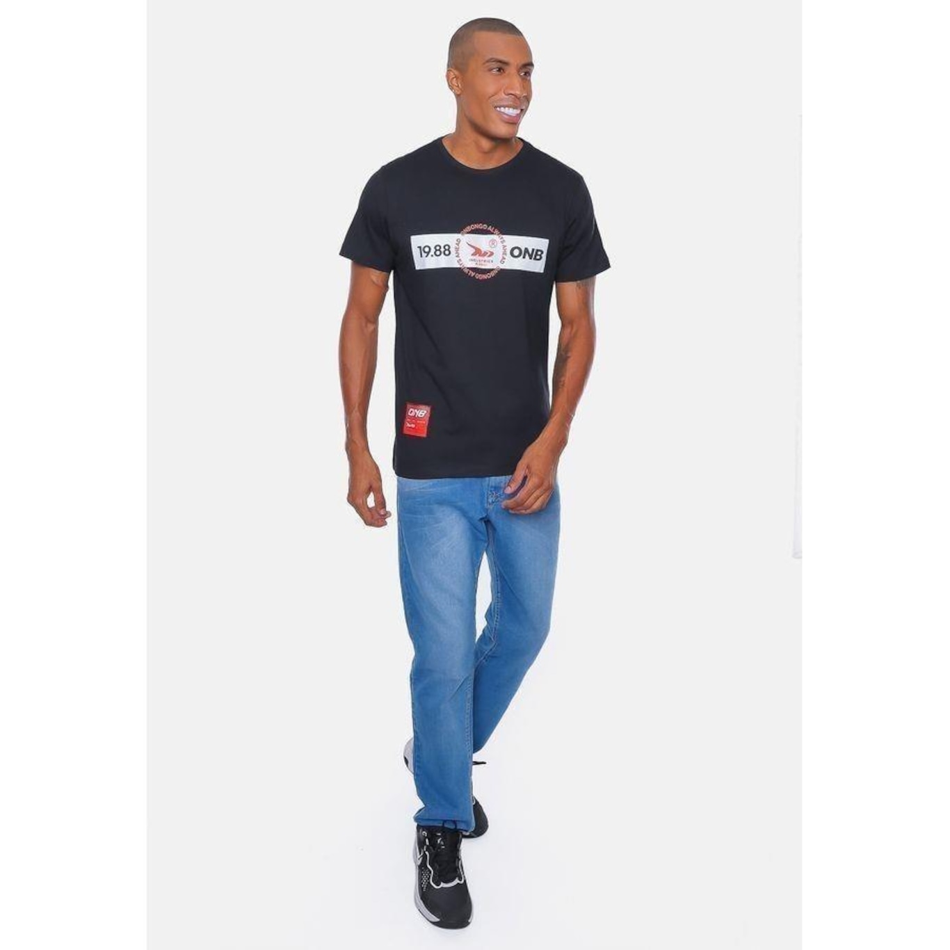 Camiseta Onbongo Ahead - Masculina - Foto 5