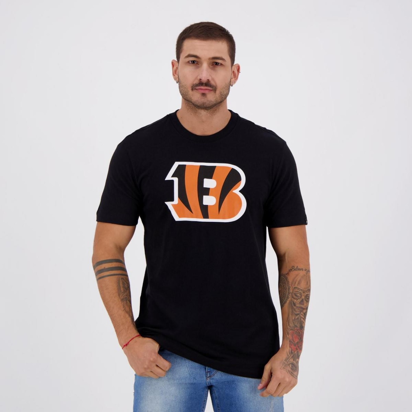 Camiseta New Era Nfl Cincinnati Bengals - Masculina - Foto 1