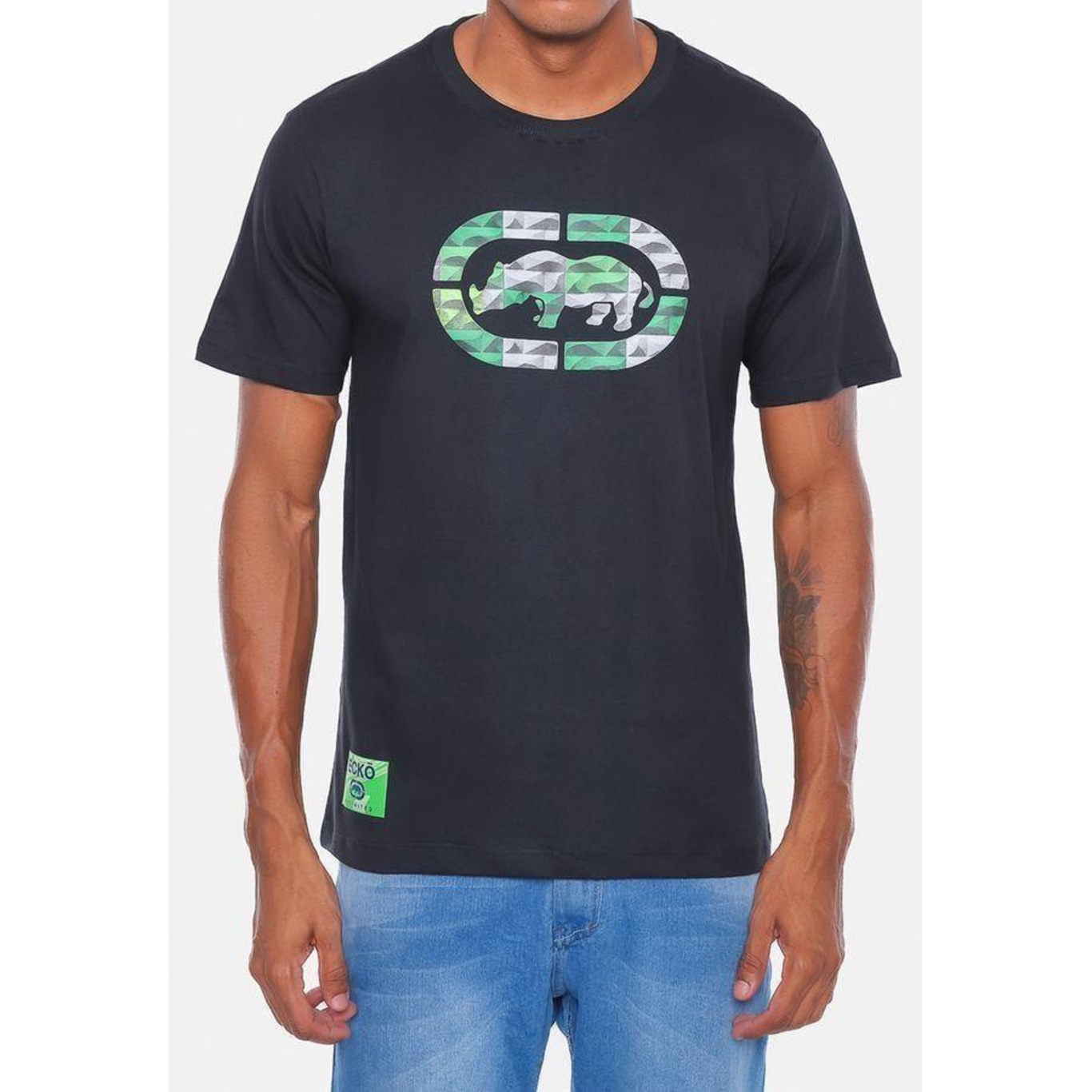 Camiseta Ecko Estampada - Masculina - Foto 4