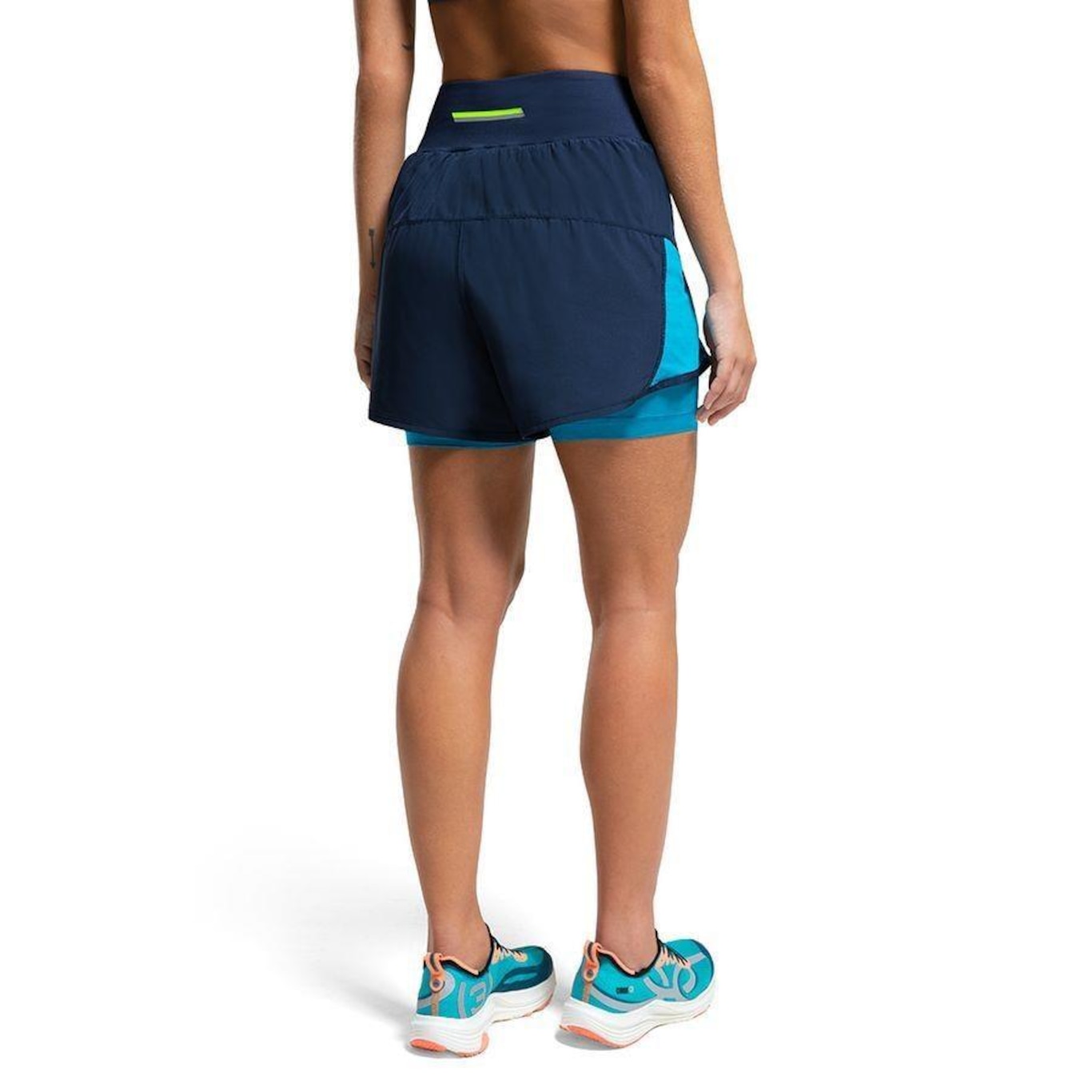 Shorts Olympikus Ultra 2 em 1 - Feminino - Foto 2