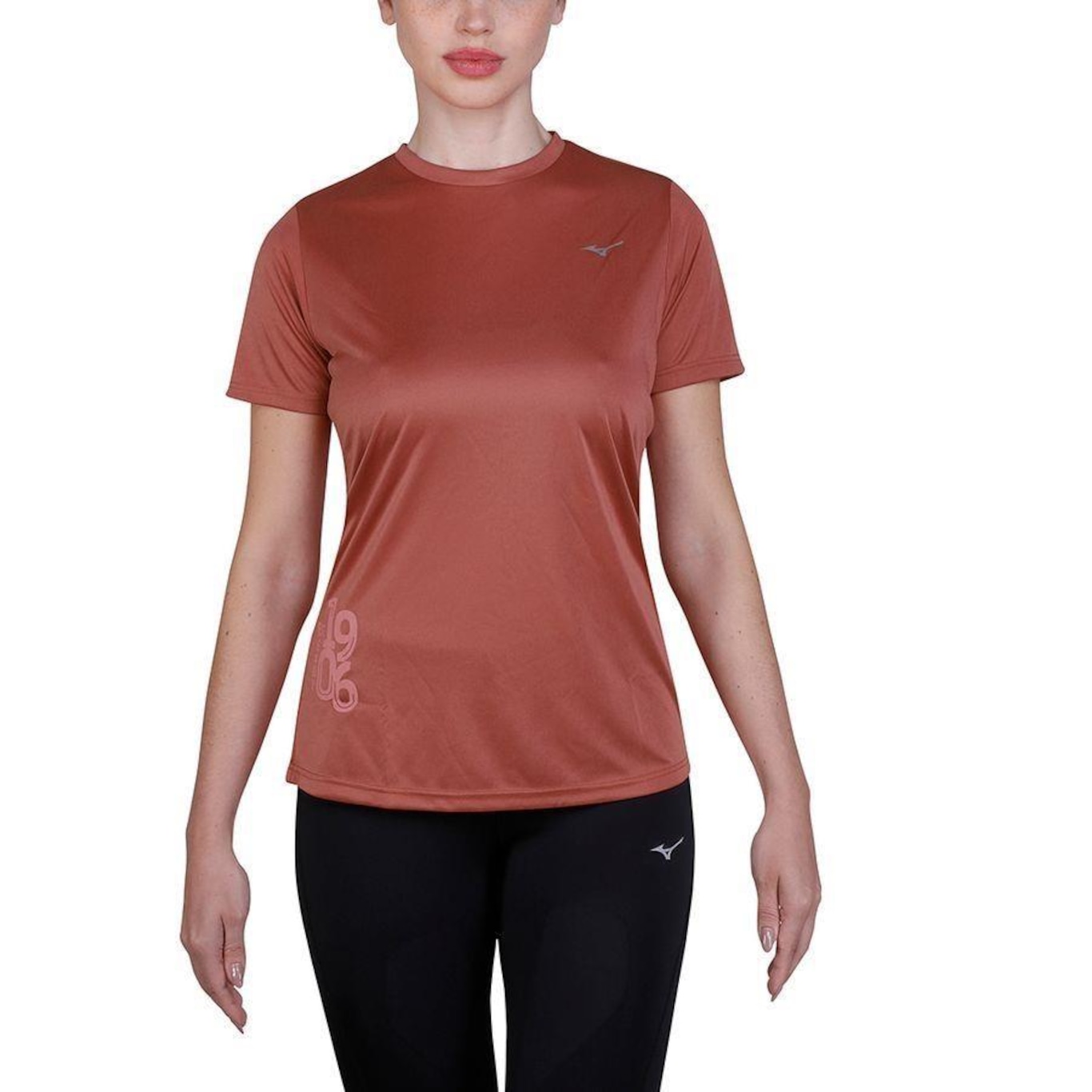 Camiseta Mizuno Energy Stamp - Feminina - Foto 1