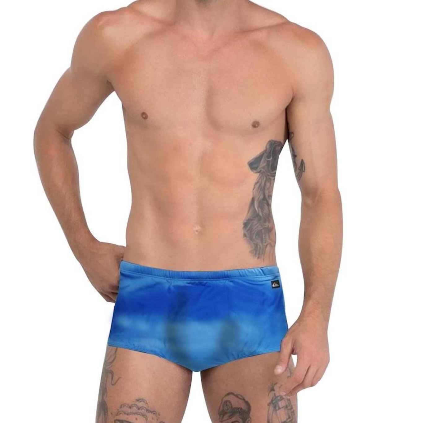 Sunga Quiksilver Slip New Wave - Masculina - Foto 3