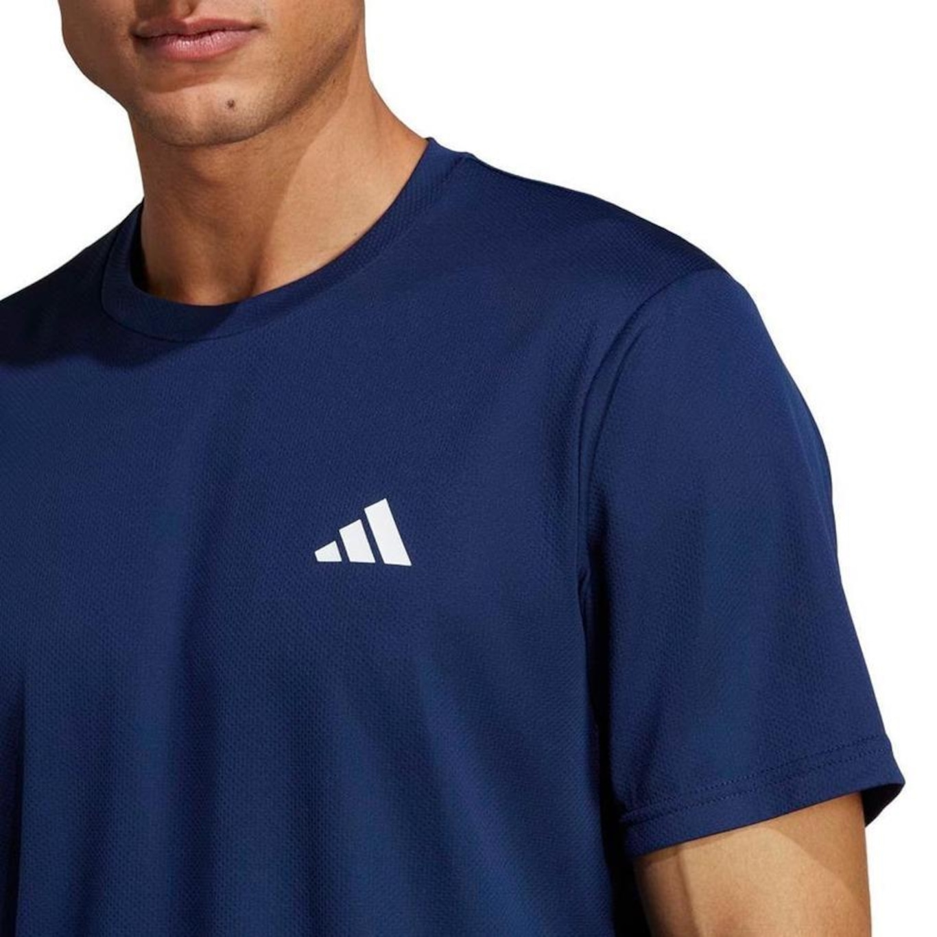 Camiseta adidas Essential Manga Curta Aeroready - Ic7429-- Masculino - Foto 4