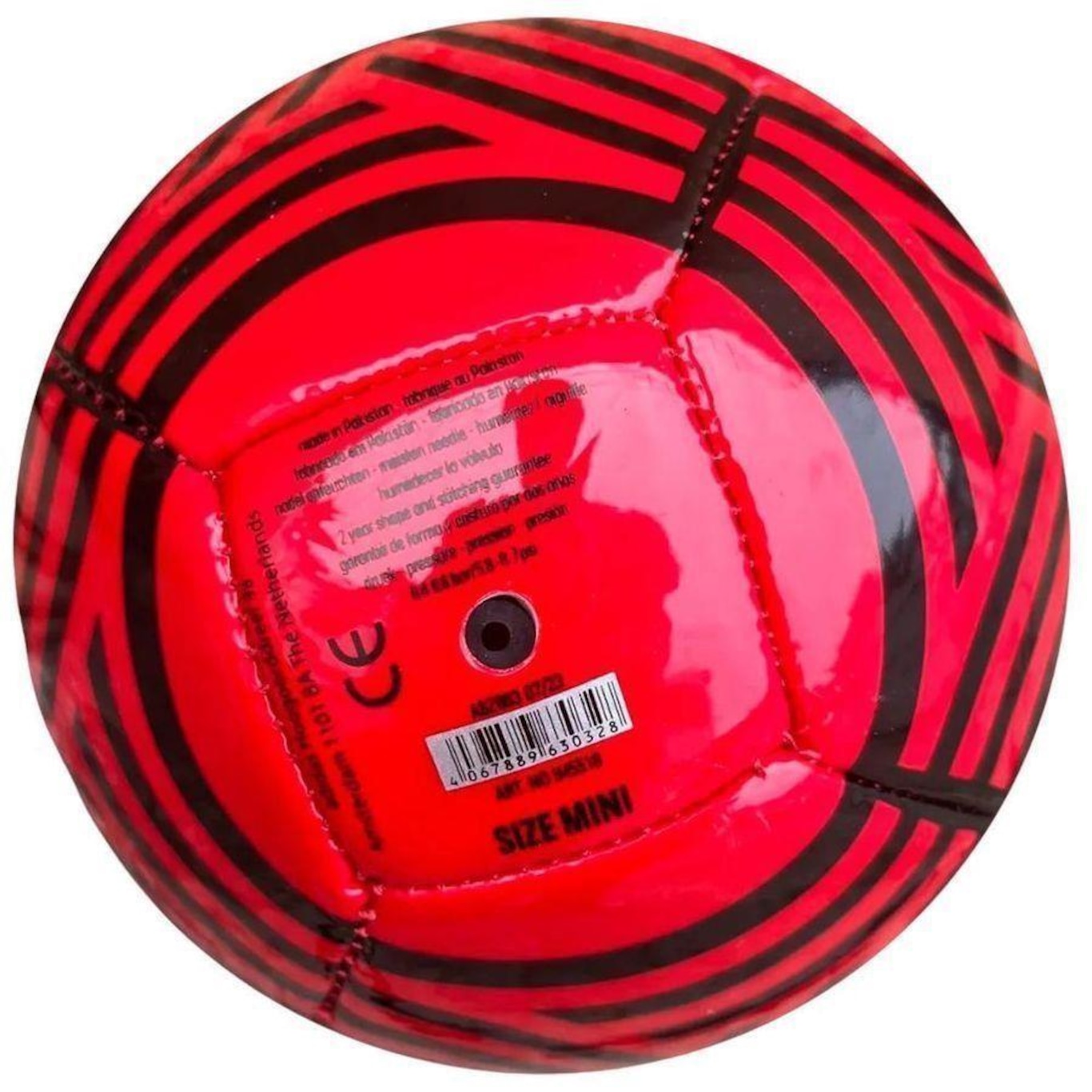 Mini Bola do Flamengo adidas Im5518 - Foto 3