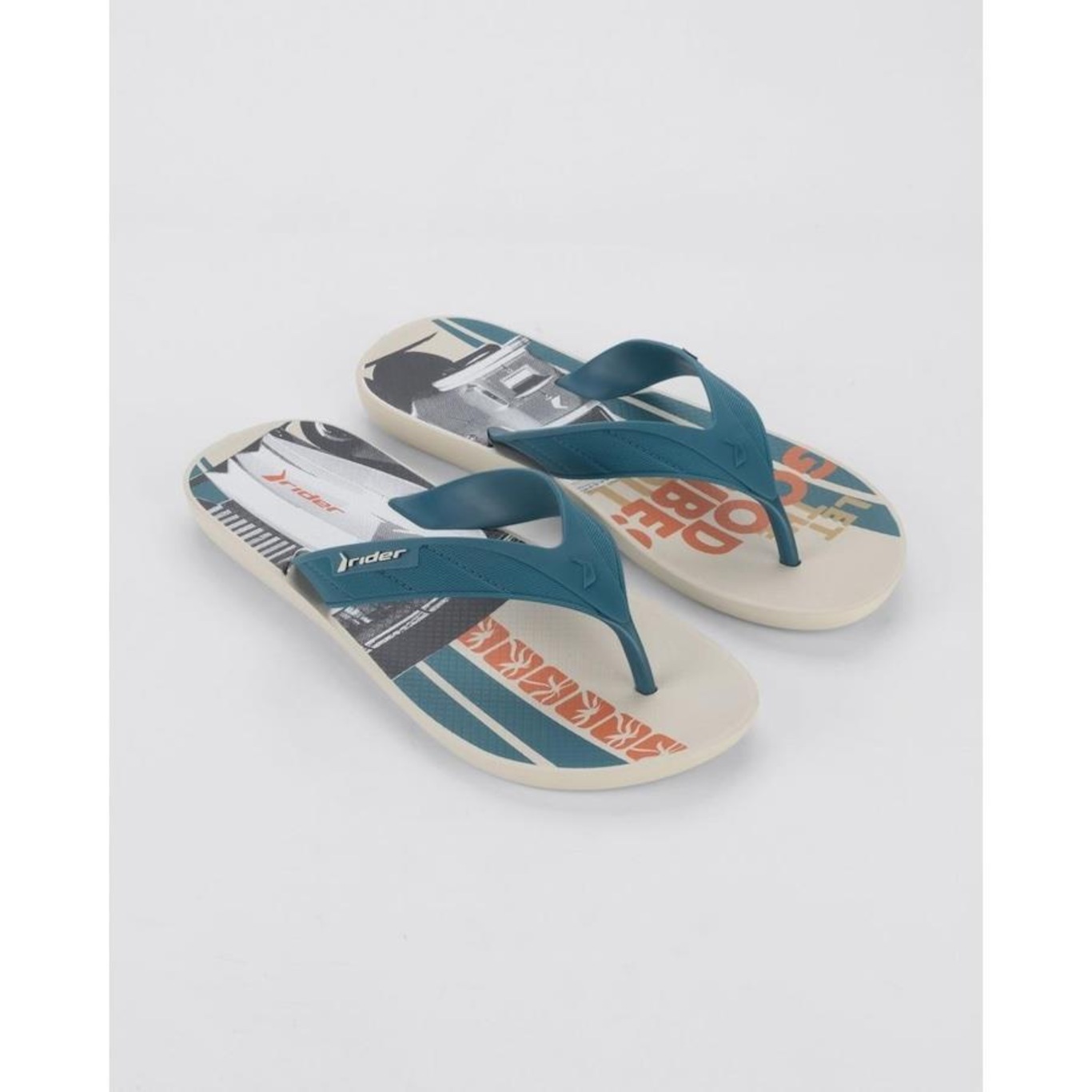 Chinelo Rider Strike Point - Masculino - Foto 2