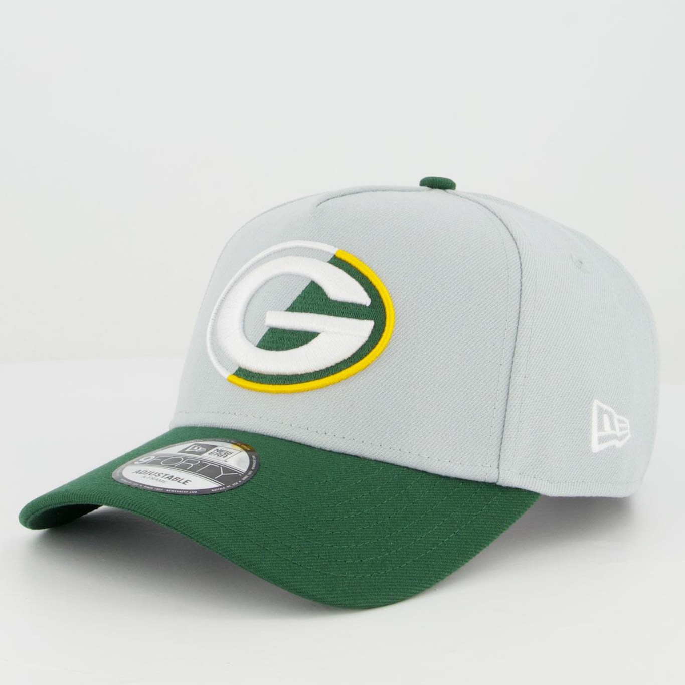 Boné Aba Curva New Era Nfl Green Bay Packers Core 940 - Snapback - Adulto - Foto 1