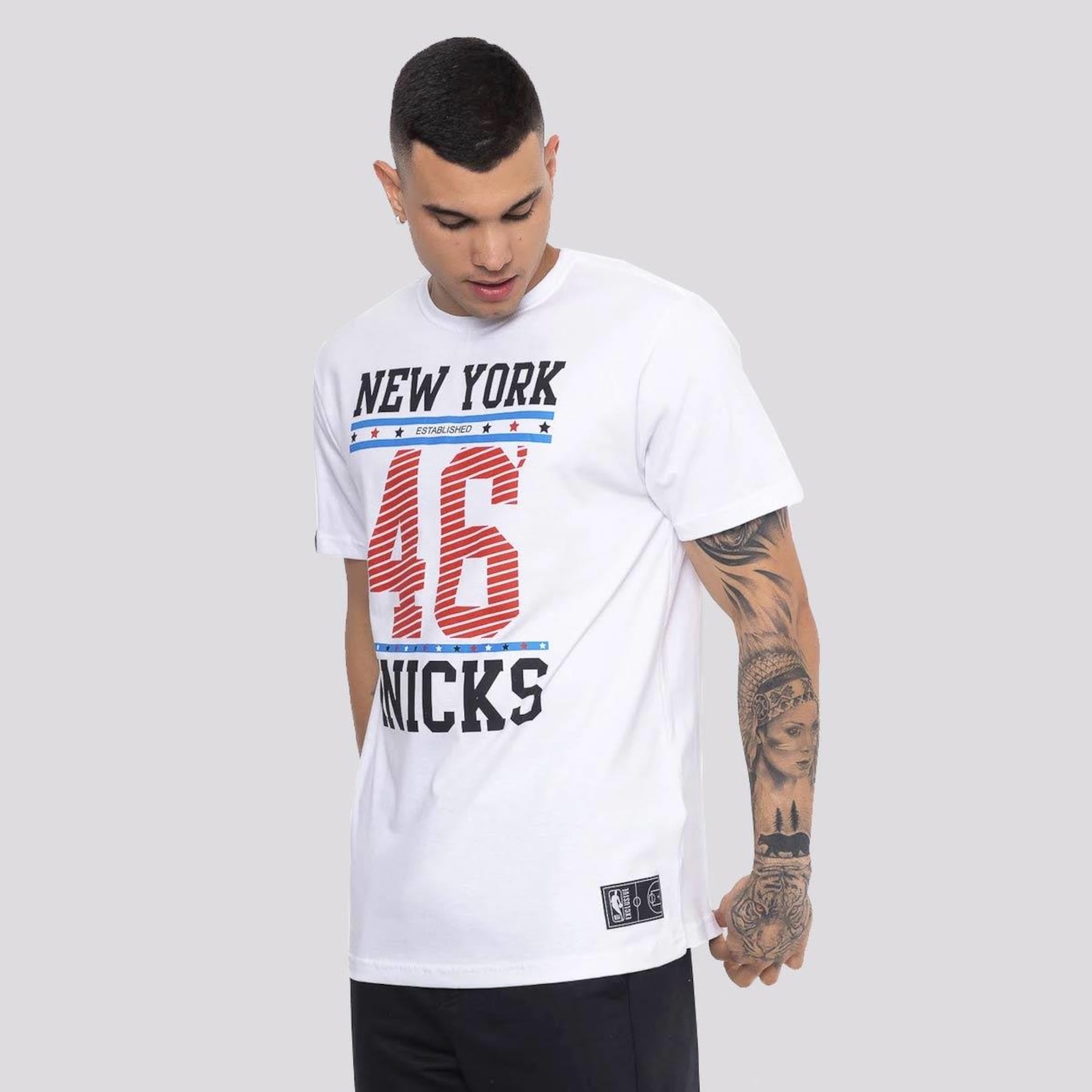 Camiseta NBA New York Knicks - Masculina em Promoção