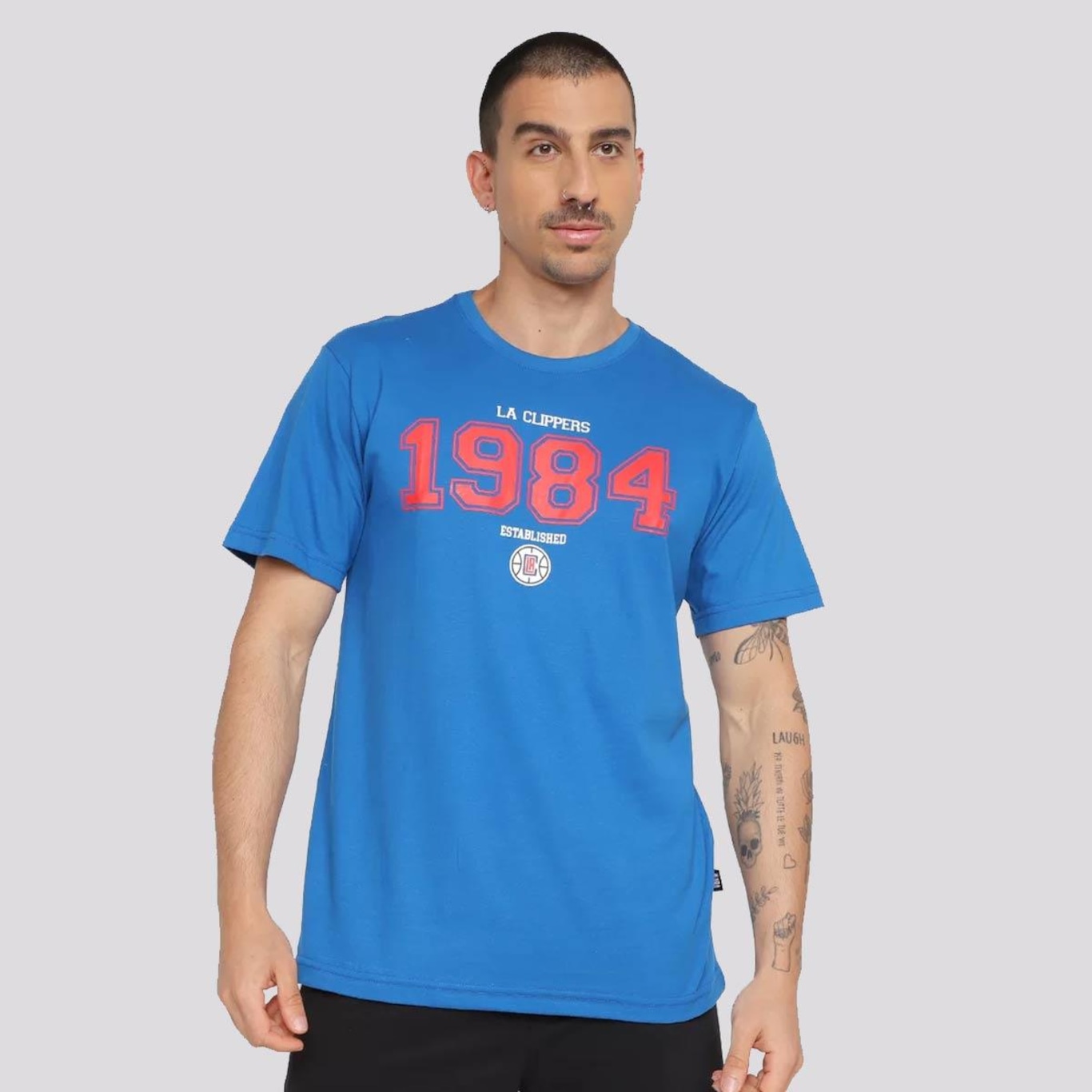 Camiseta NBA La Clippers - Masculina - Foto 1