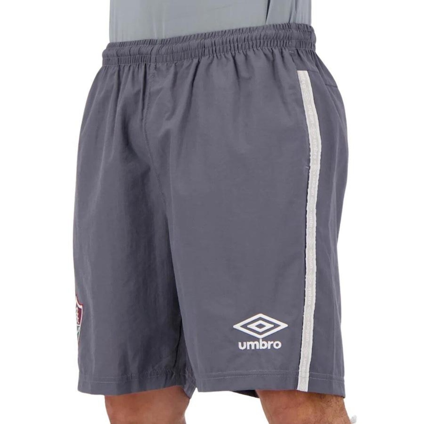 Bermuda Fluminense Bolso Tactel Viagem 2021 Umbro - Masculina - Foto 6