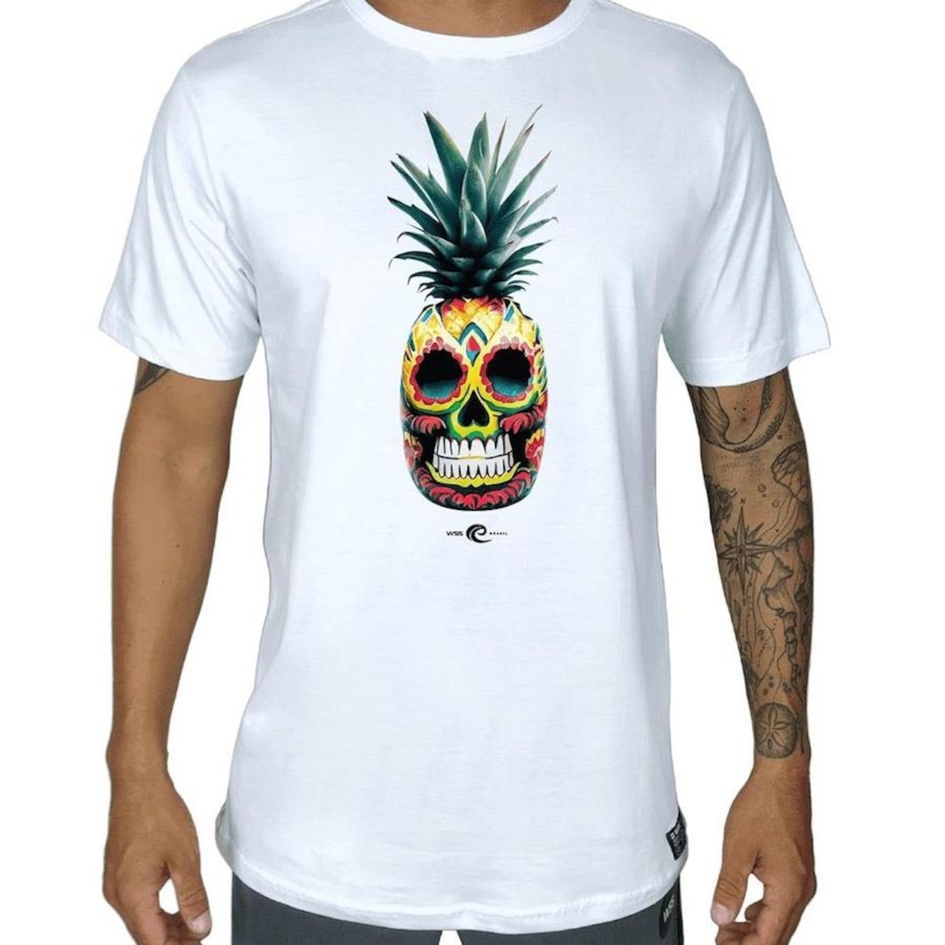 Camiseta Wss Mexican Skullpine Prime - Masculina - Foto 1