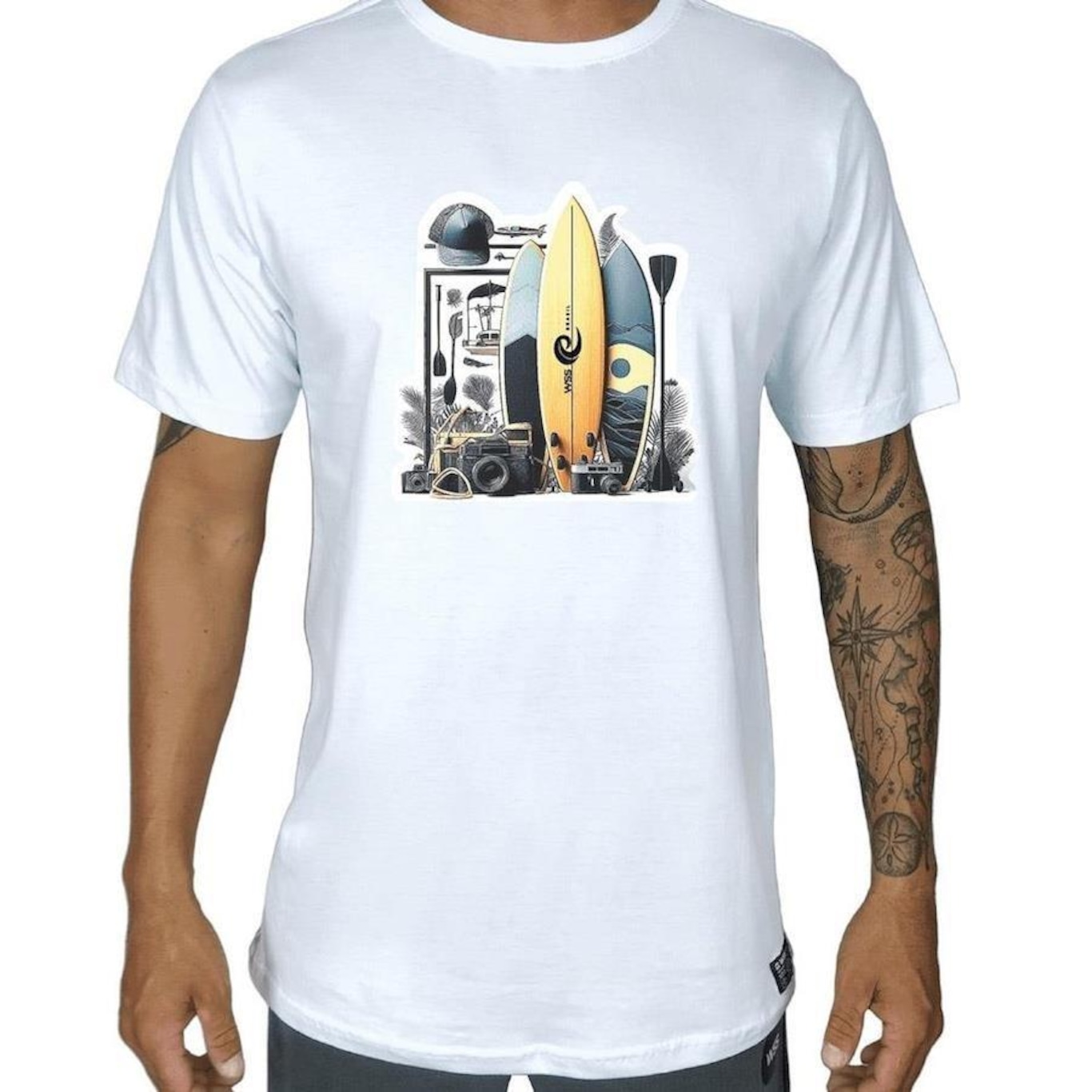 Camiseta Wss Surf Moments Prime - Masculina - Foto 1