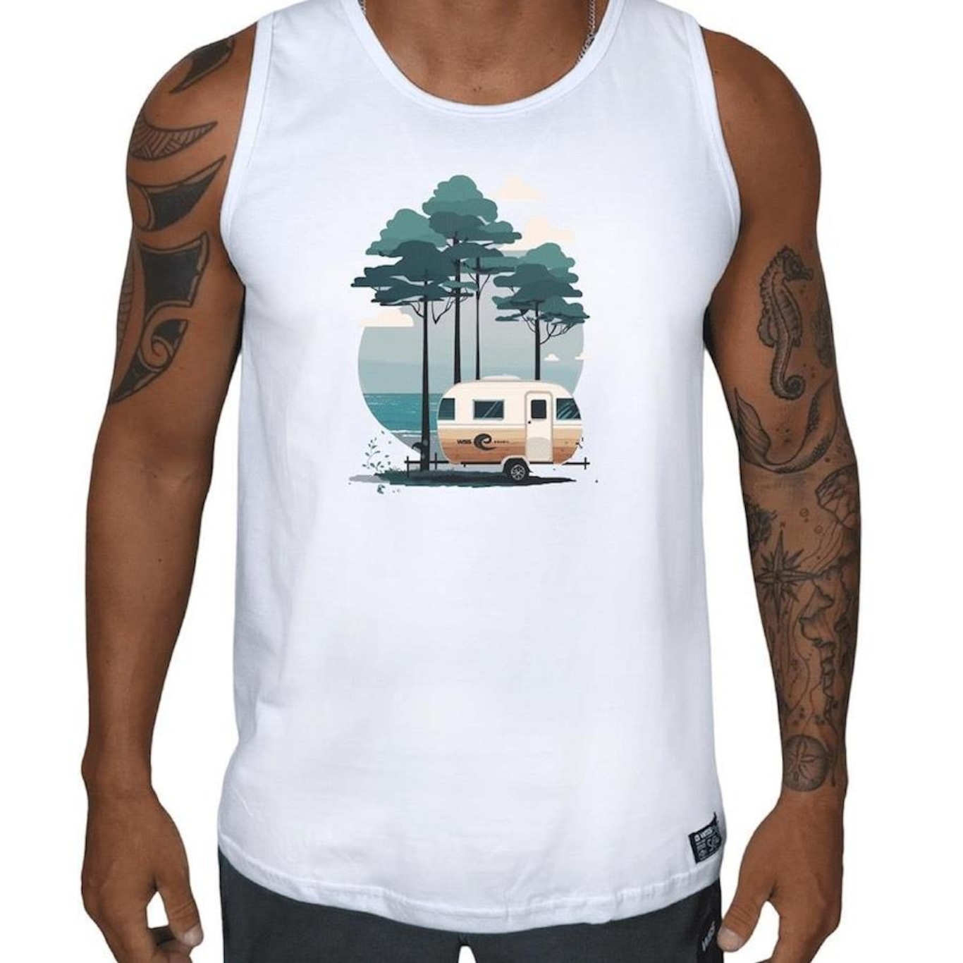 Camiseta Regata Wss Nature Trip Prime - Masculina - Foto 1