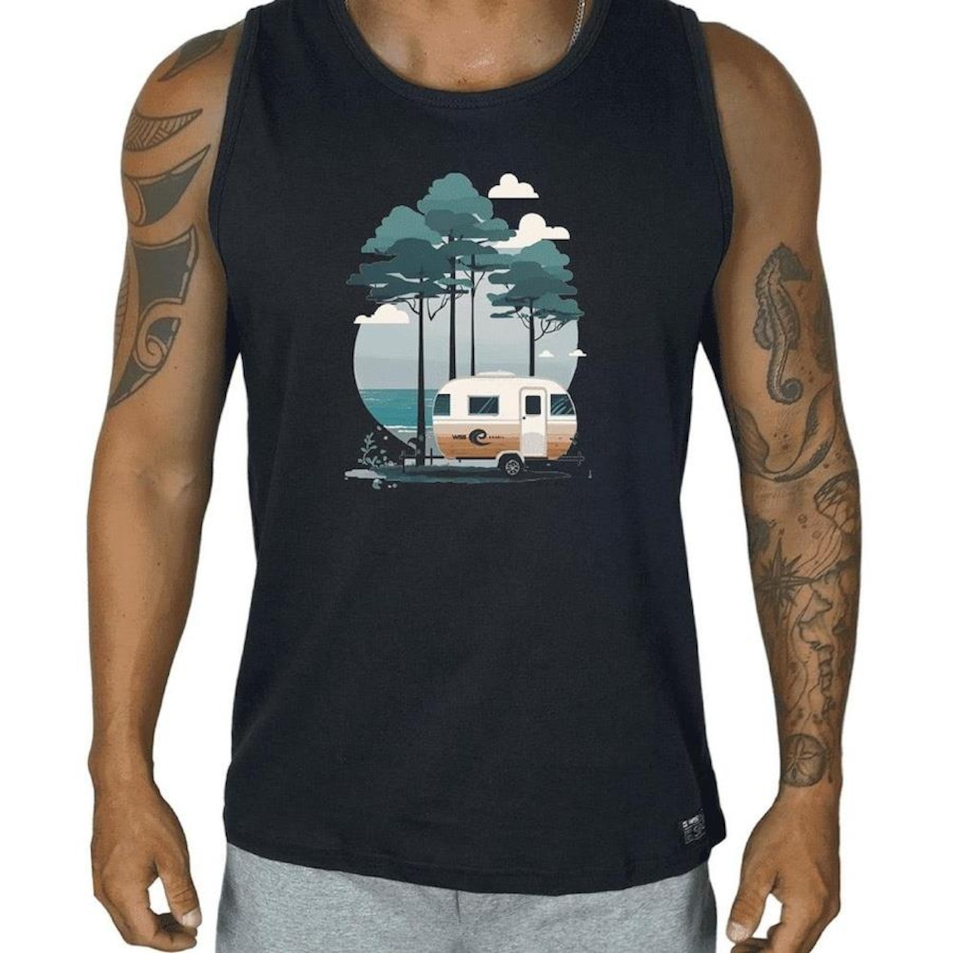 Camiseta Regata Wss Nature Trip Prime - Masculina - Foto 1