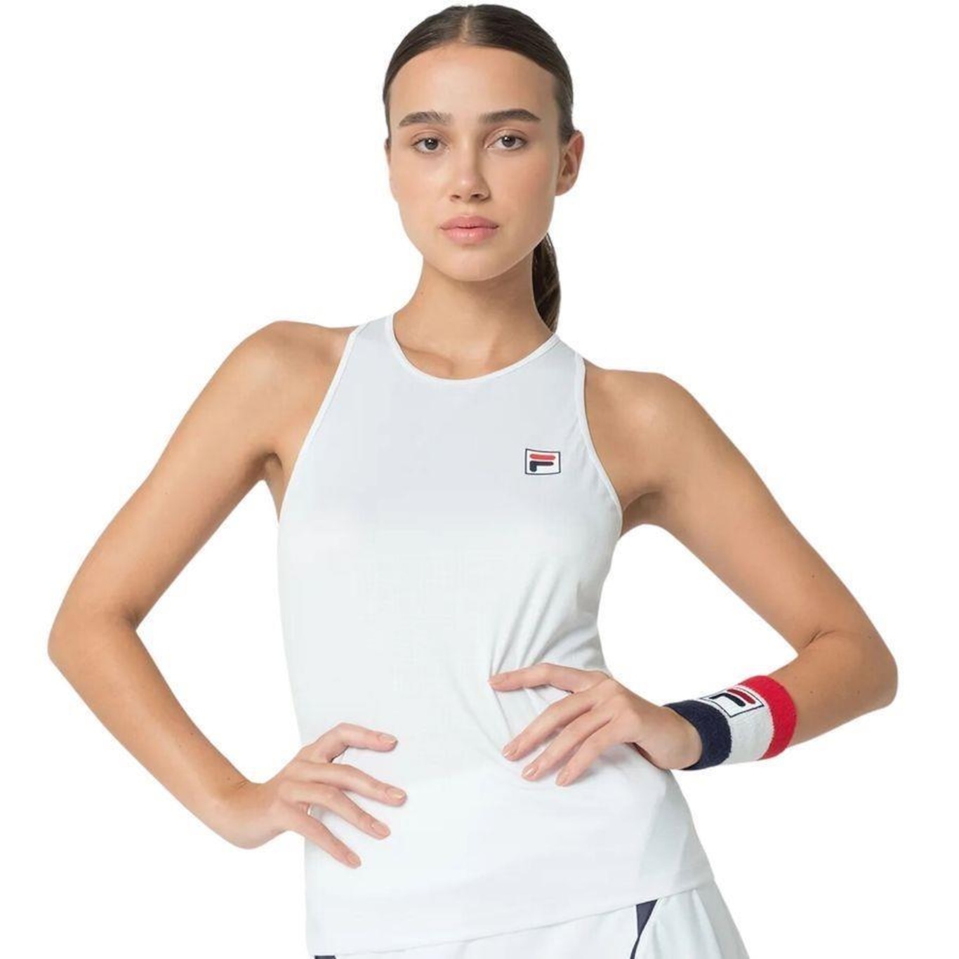 Camiseta Regata Fila Tennis Basic - Feminina - Foto 1