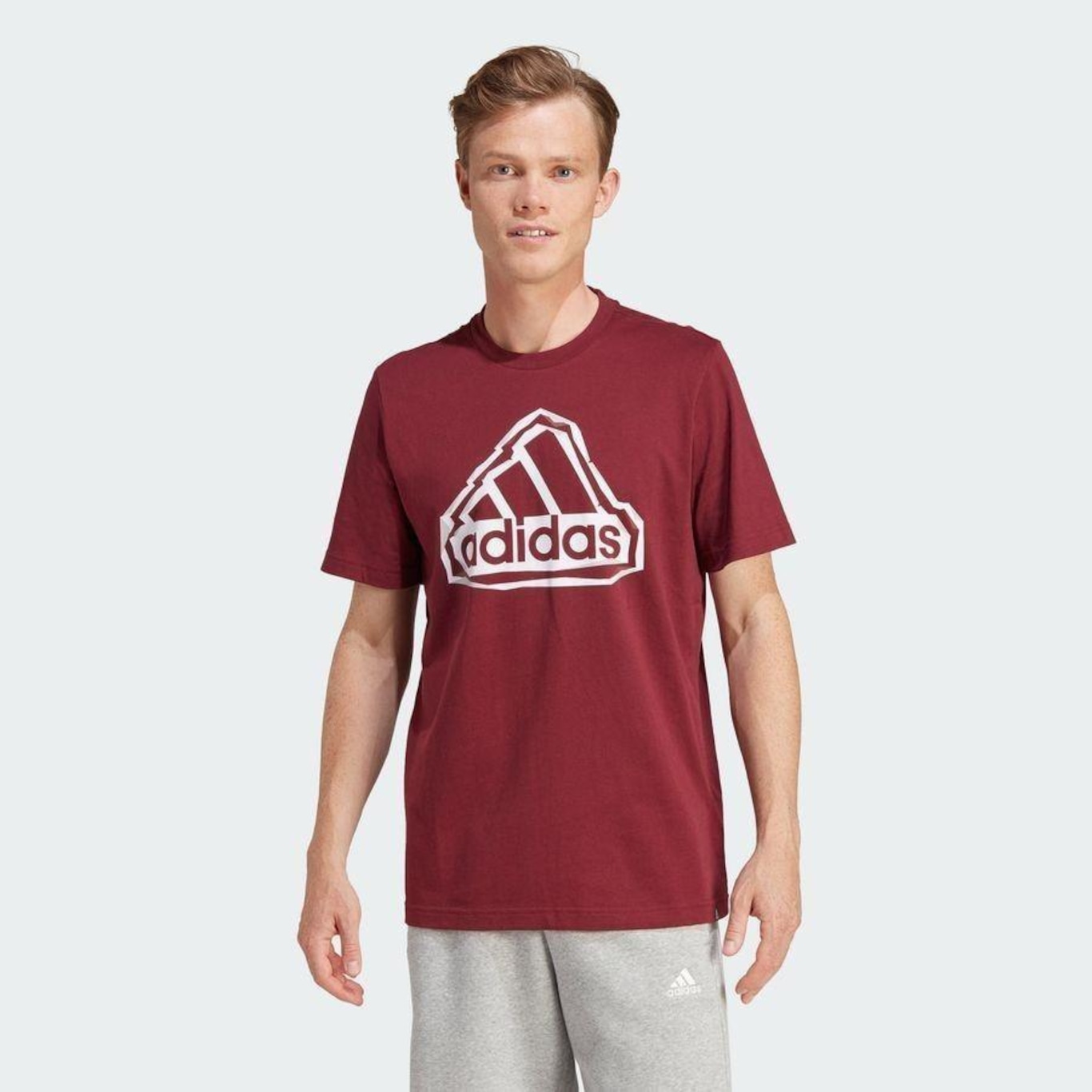 Camiseta adidas Fld Bos Logo - Masculina - Foto 2