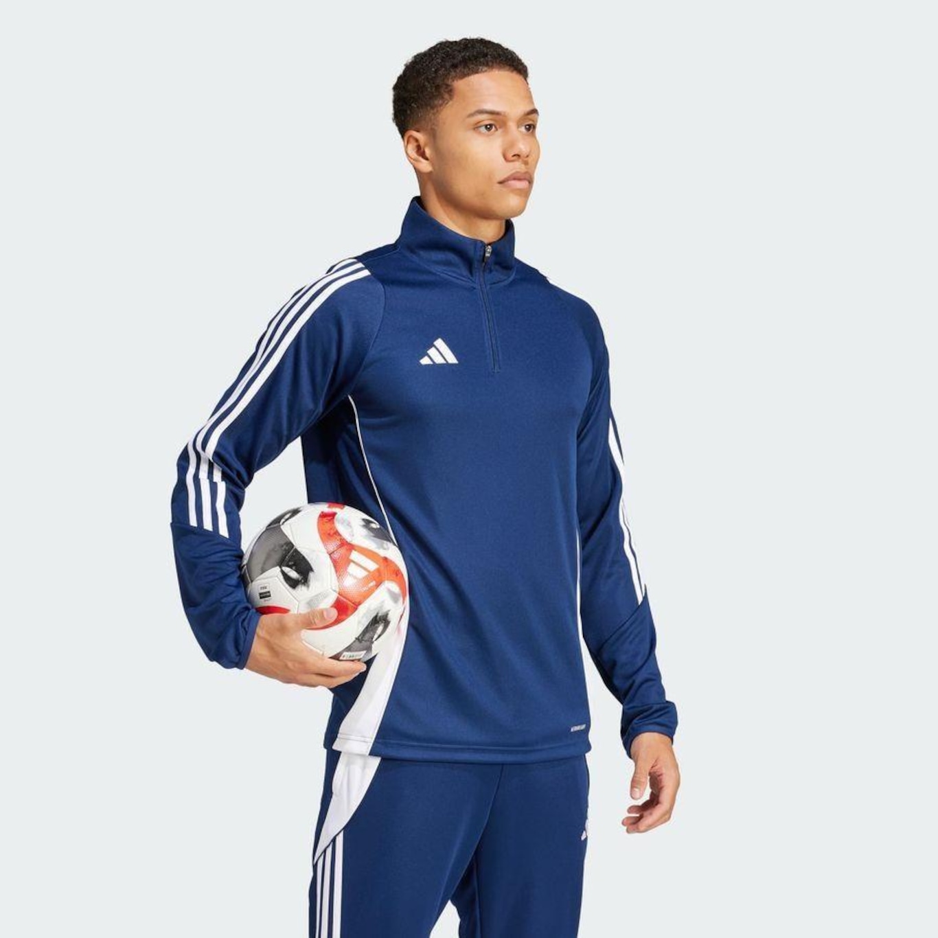 Blusão adidas Tiro24 Trtop - Masculino - Foto 5