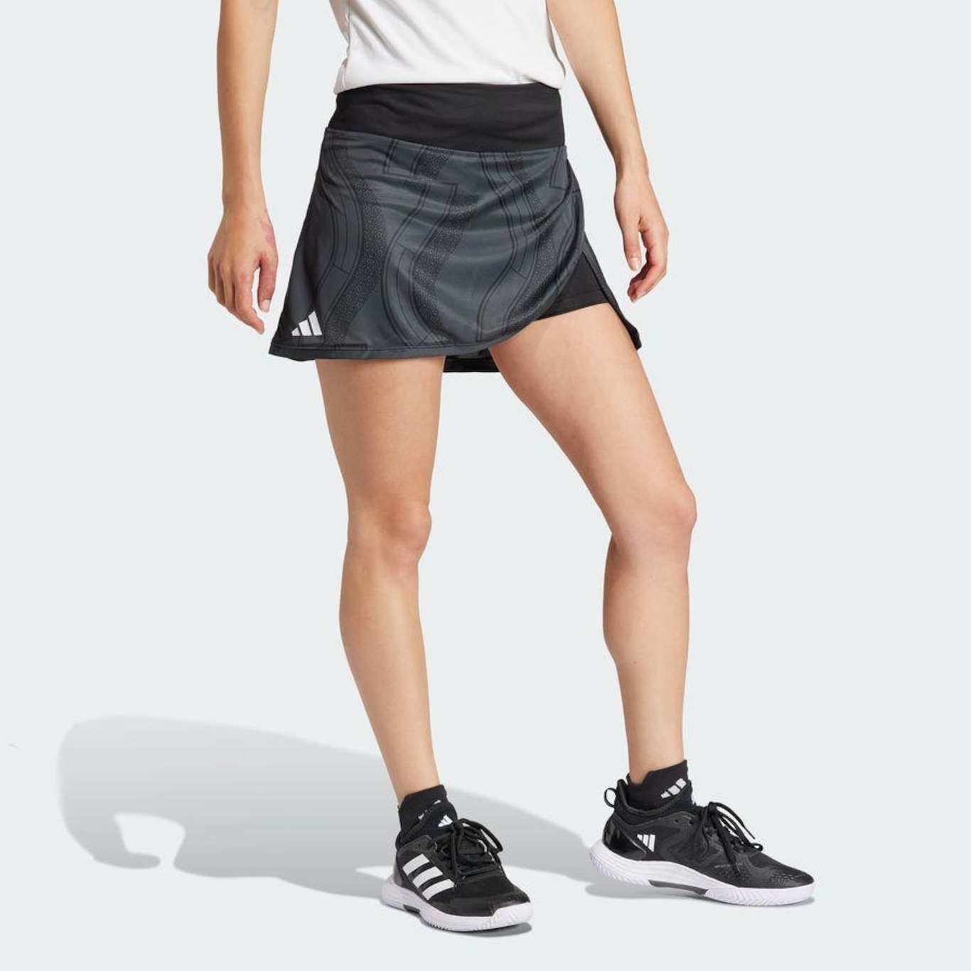 Short Saia adidas Club Graphskirt - Feminino | Centauro