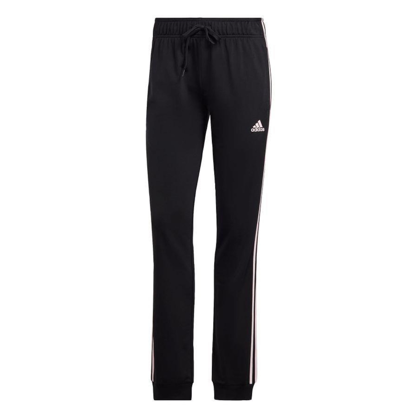 Calça adidas Primegreen Essentials Warm-Up Slim Tapered 3-Stripes - Feminina - Foto 1