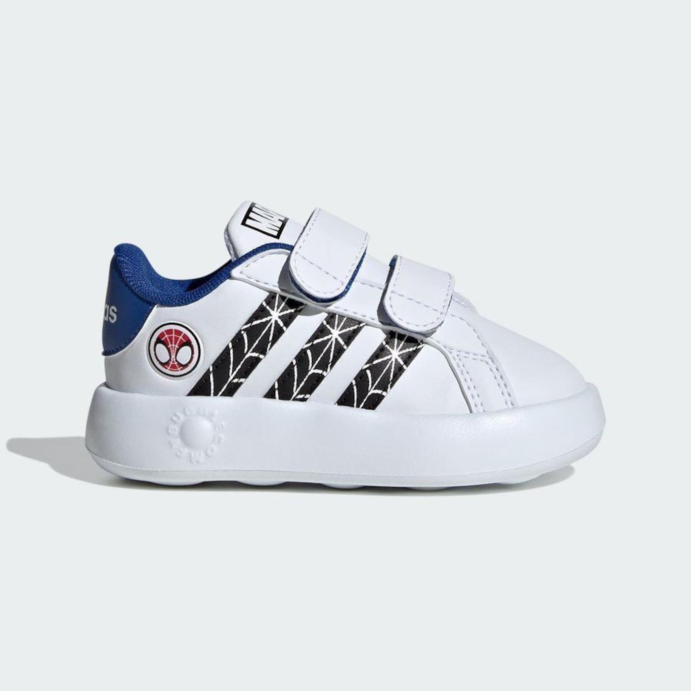 Tênis adidas Grand Court Spider-Man Cf I - Infantil - Foto 2