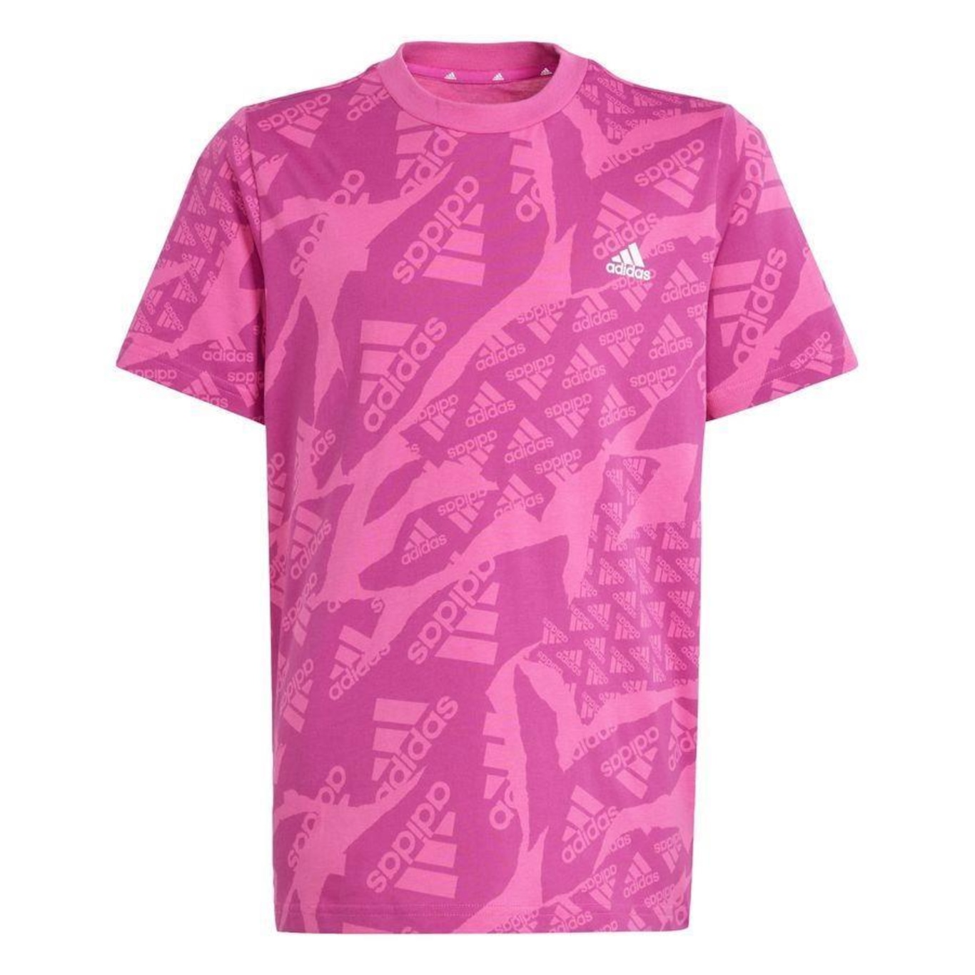 Camiseta adidas Estampa Essentials - Infantil - Foto 1