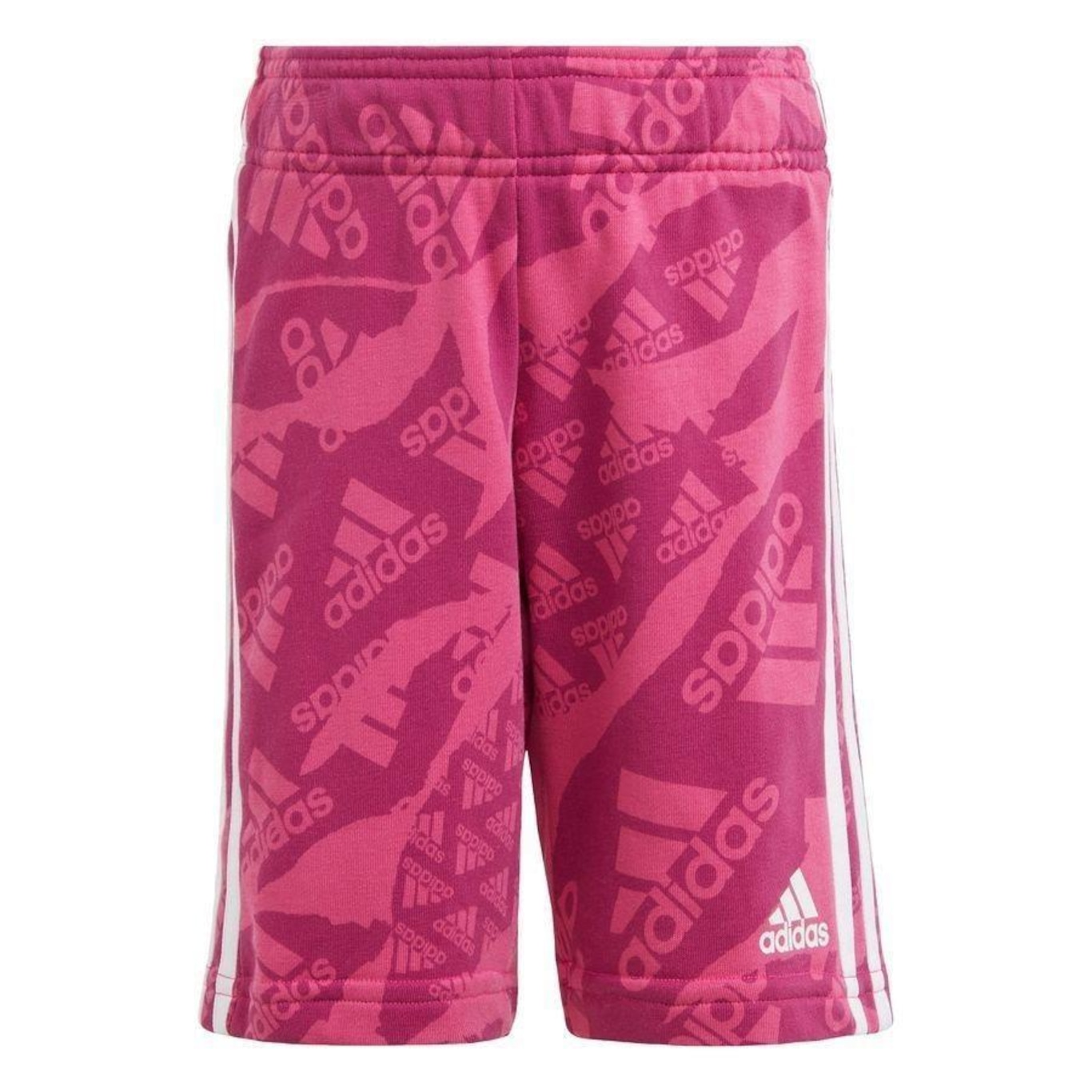 Bermuda adidas Lk Camlog Ft Sh - Infantil - Foto 1