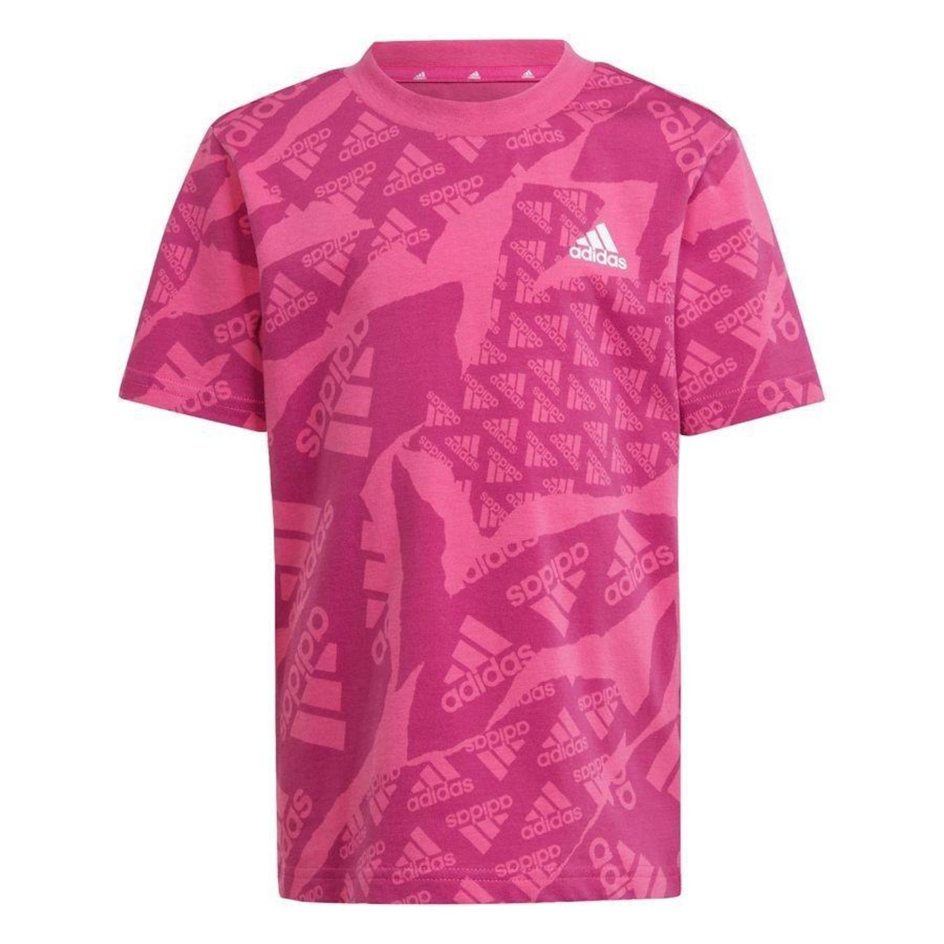 Camiseta adidas Estampa Essentials - Infantil - Foto 1