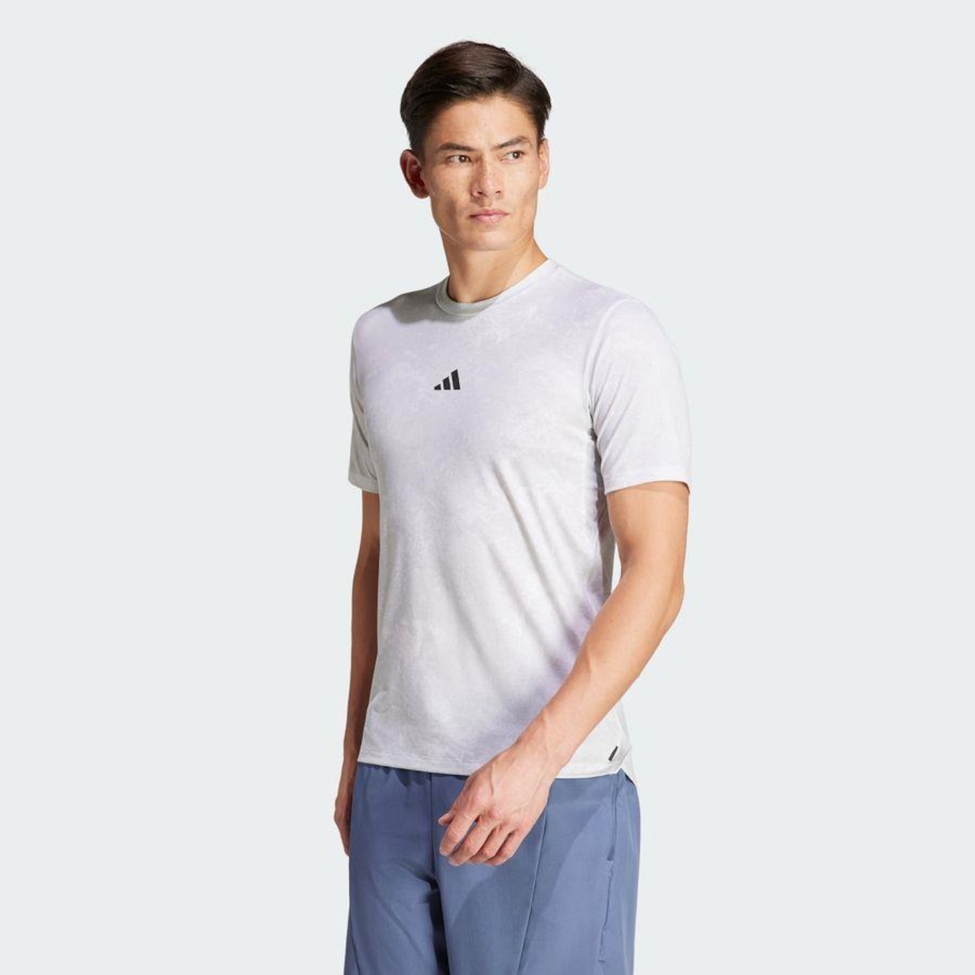 Camiseta adidas Power Workout - Masculina - Foto 2