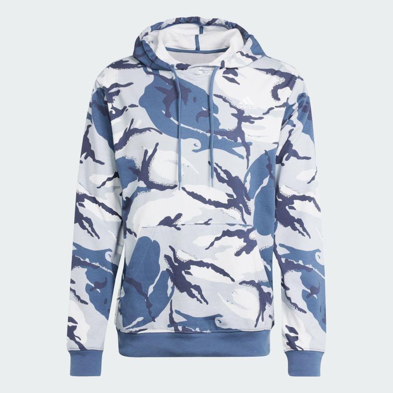 Blusão de Moletom com Cazpuz adidasBl Camo HD - Masculino - Foto 3