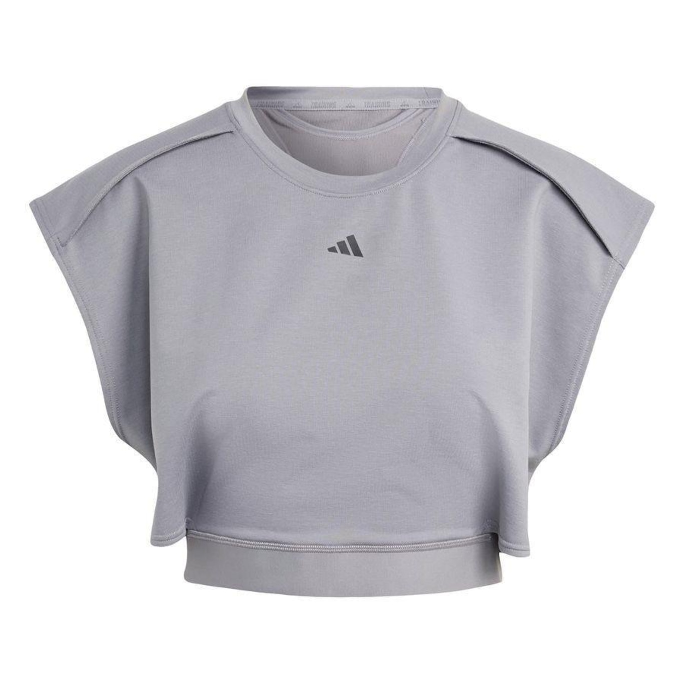 Camiseta Regata adidas Cropped Power Aeroready - Feminino - Foto 1