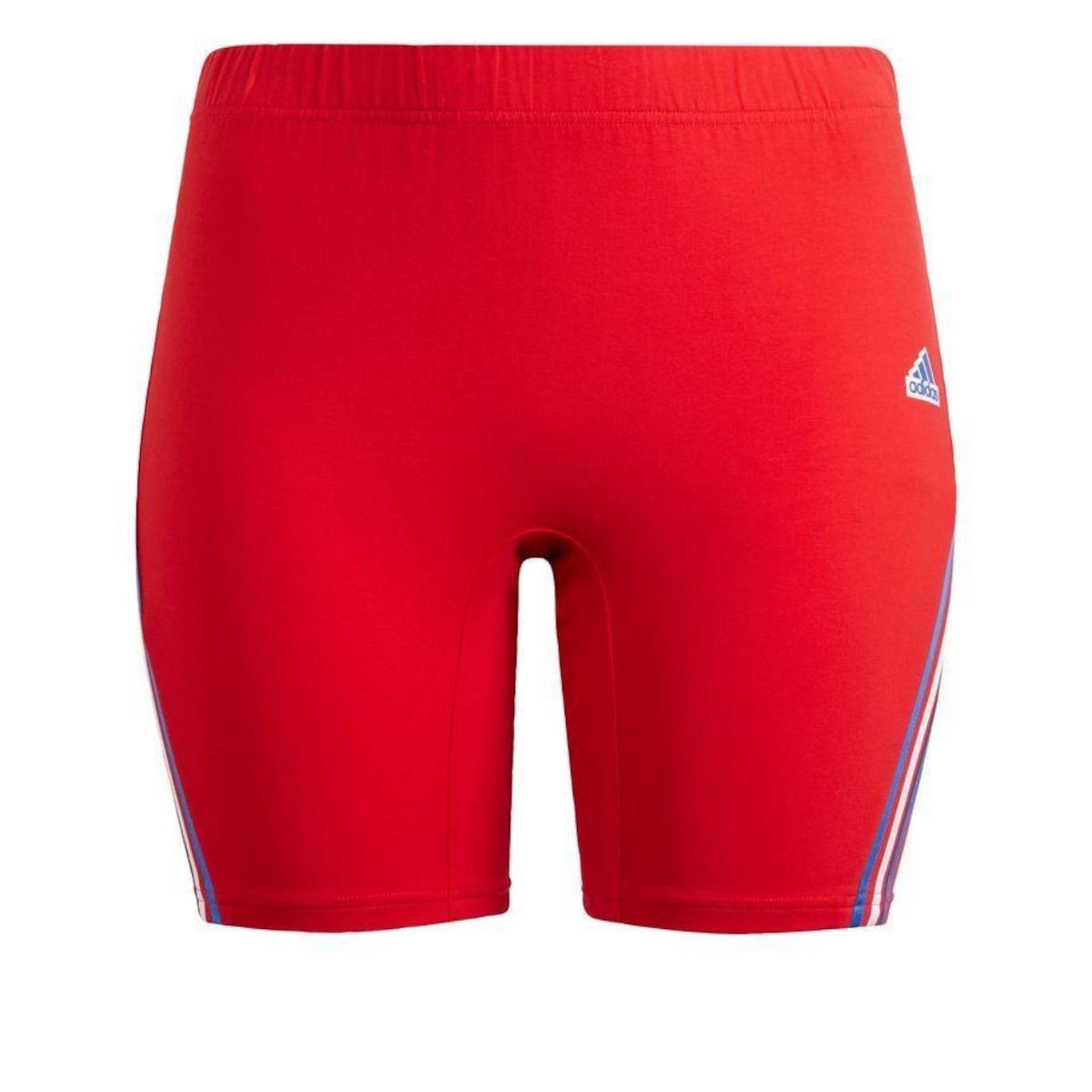 Shorts adidas W Fi 3S Biker - Feminino - Foto 1