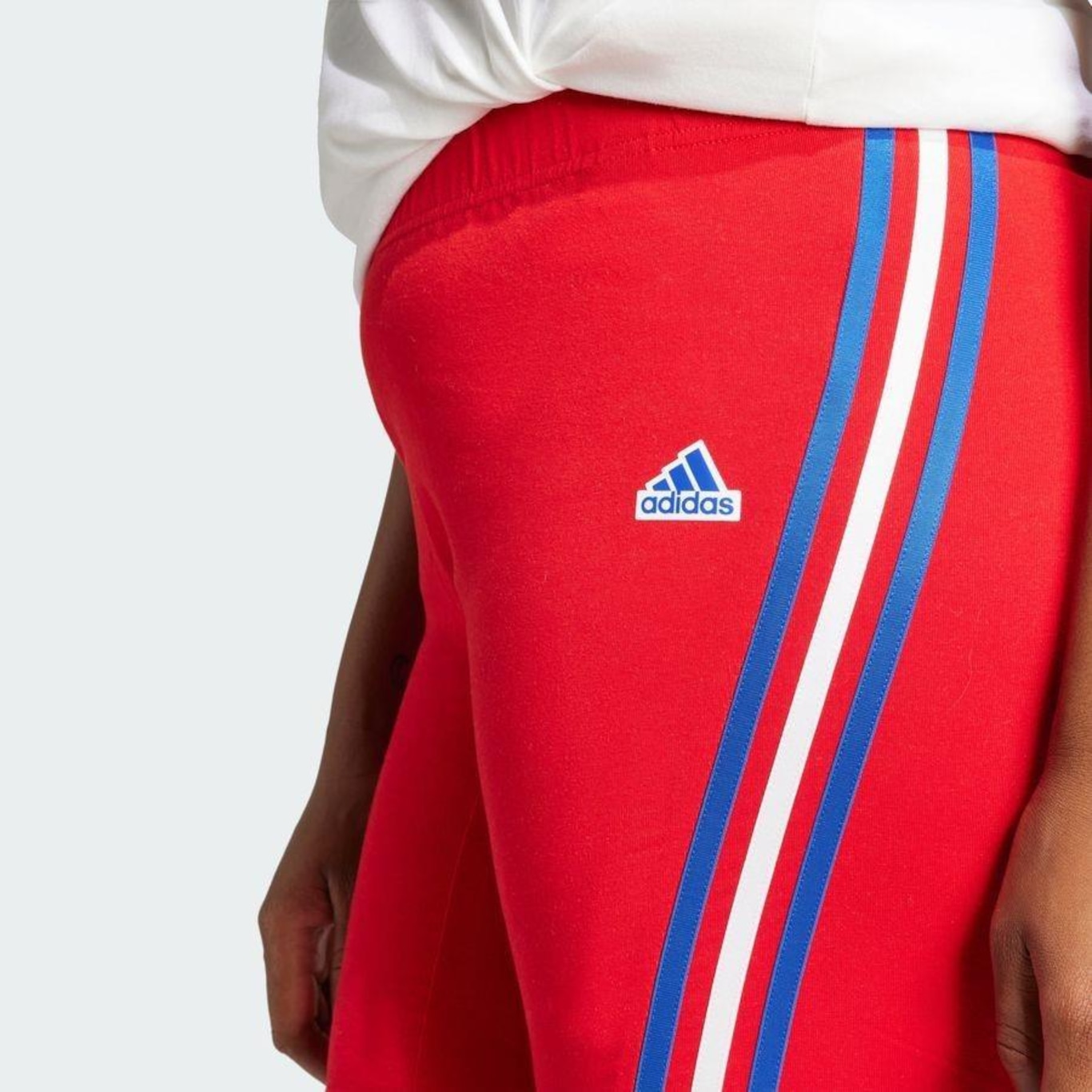 Shorts adidas W Fi 3S Biker - Feminino - Foto 6