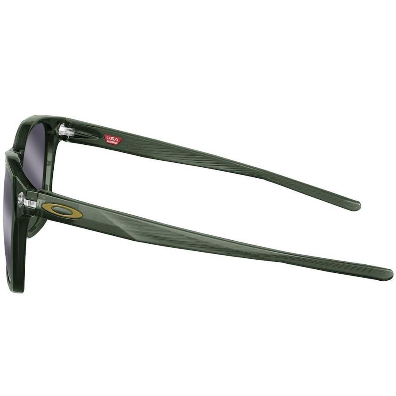 Óculos de Sol Unissex Oakley Ojector Olive Ink Lente Prizm Black - Foto 4