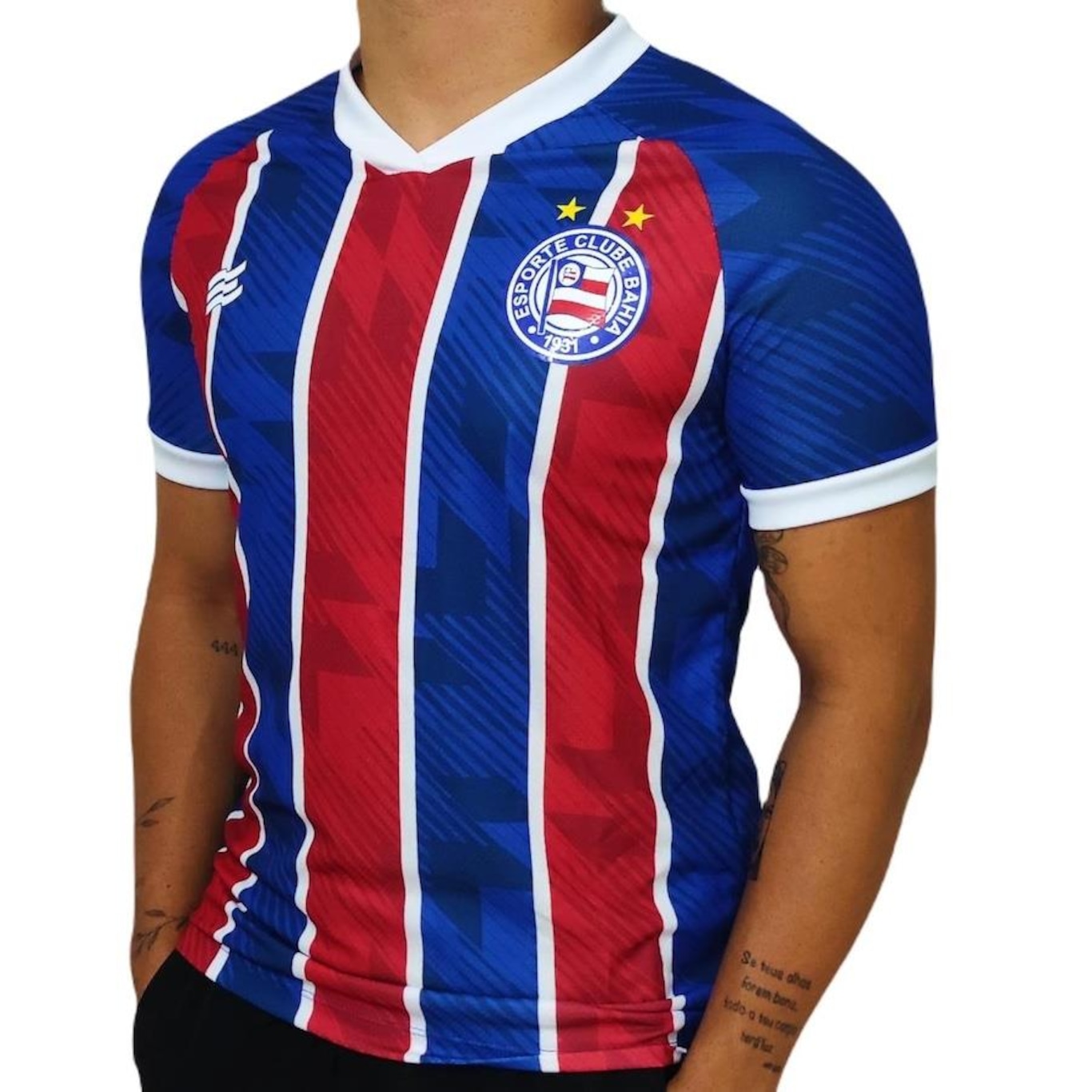 Camisa 2 Bahia 2024 Versão Torcedor Oficial Esquadrão - Masculina - Foto 3