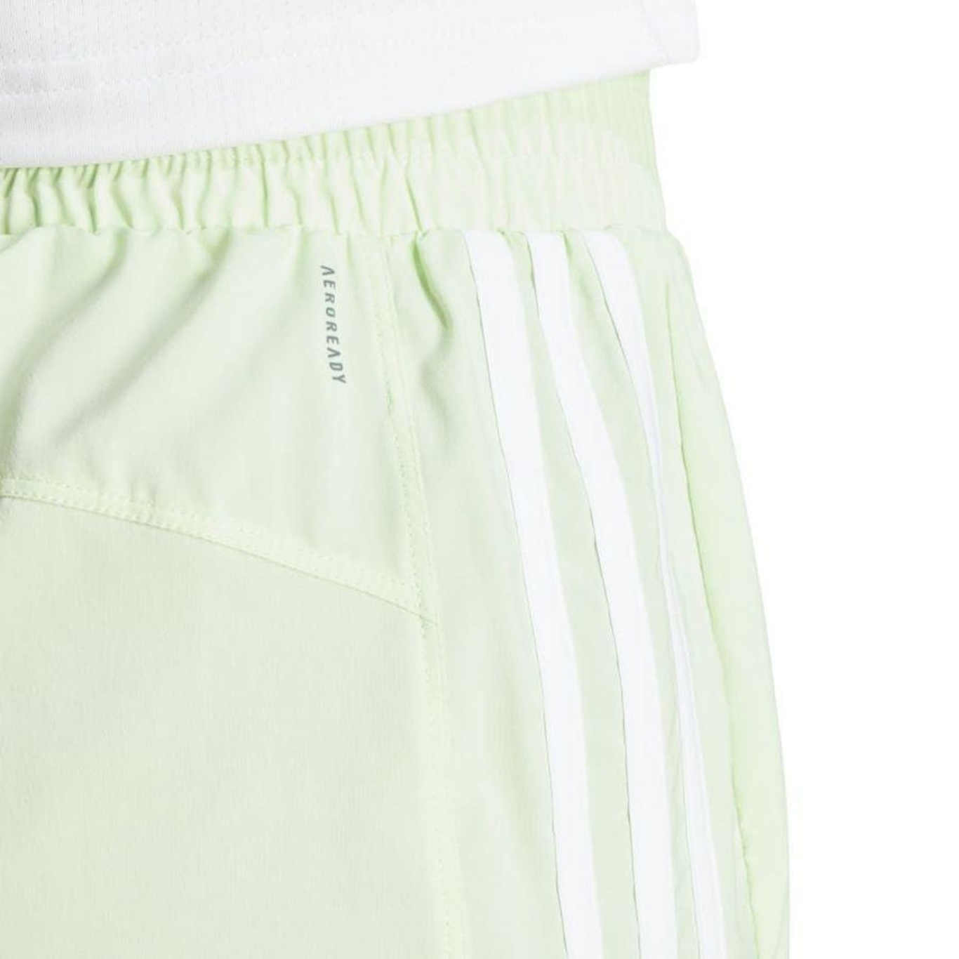 Shorts adidas Pacer Training 3 Stripes - Feminino - Foto 5