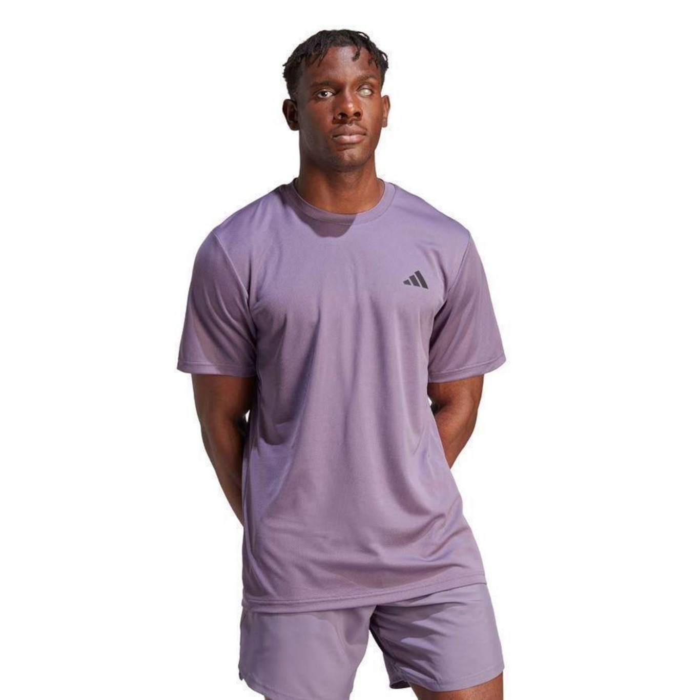 Camiseta adidas Essentials Base - Masculina - Foto 2