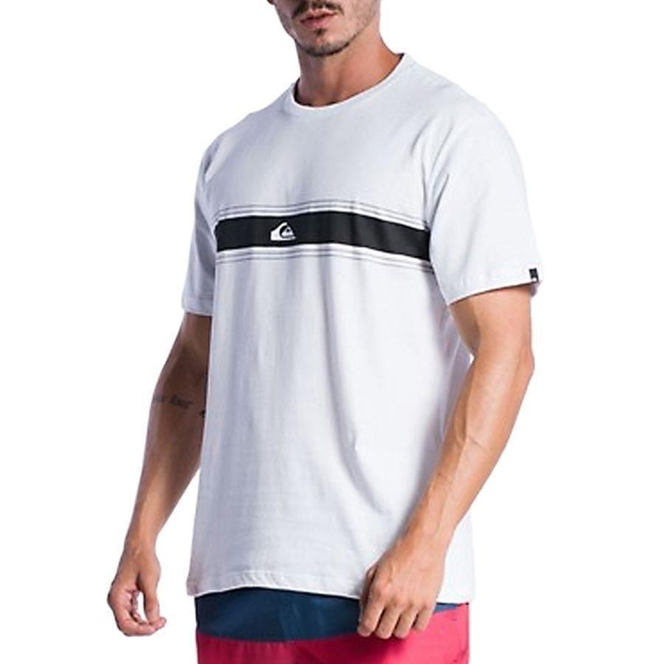 Camiseta Quiksilver New Lines - Masculina - Foto 2