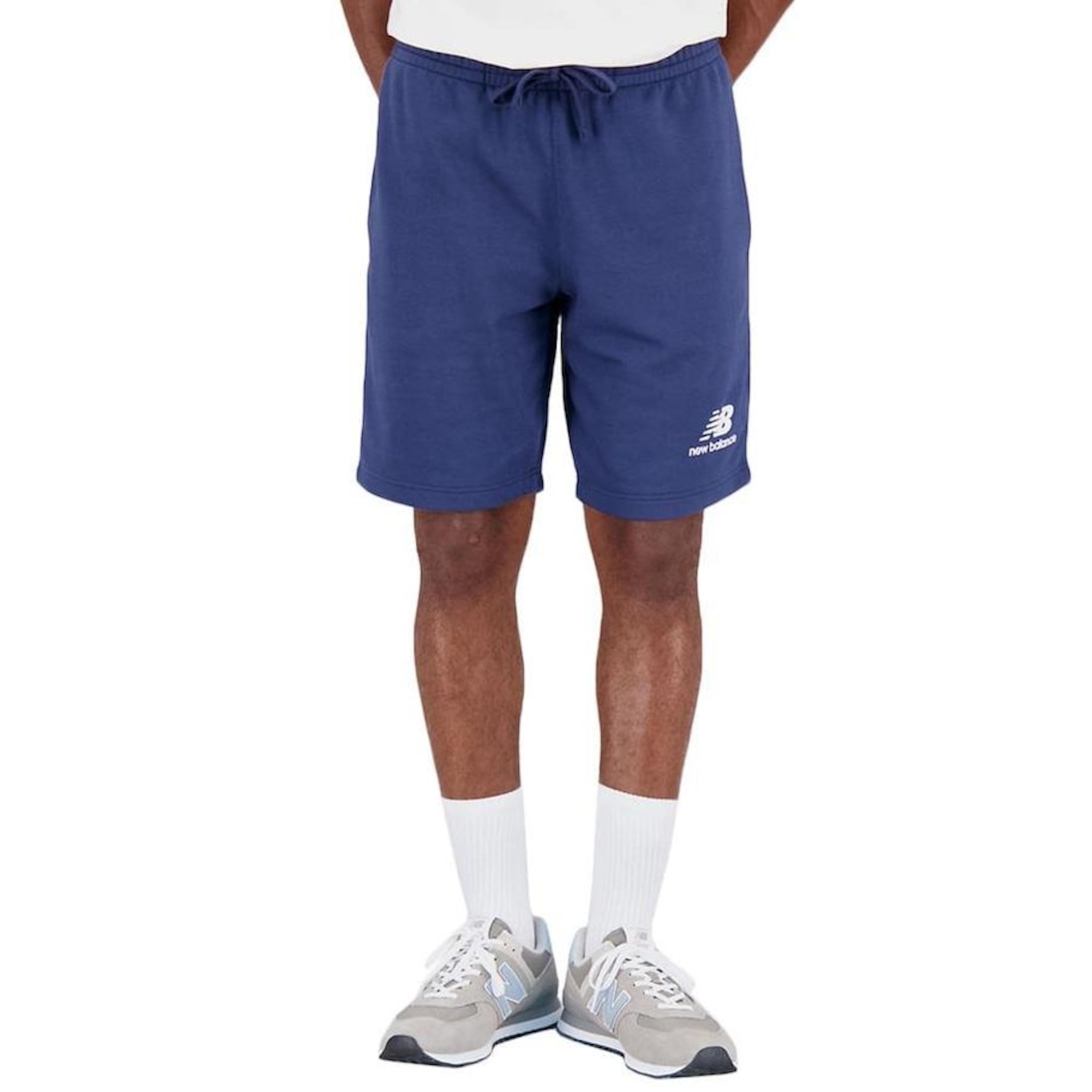 Bermuda New Balance Essentials - Masculina - Foto 1