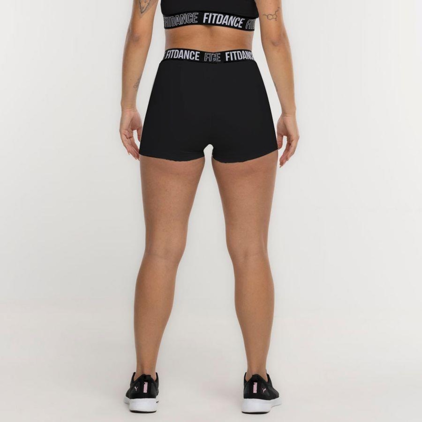 Shorts FitDance Elastic Compression Fitdance - Feminino - Foto 2