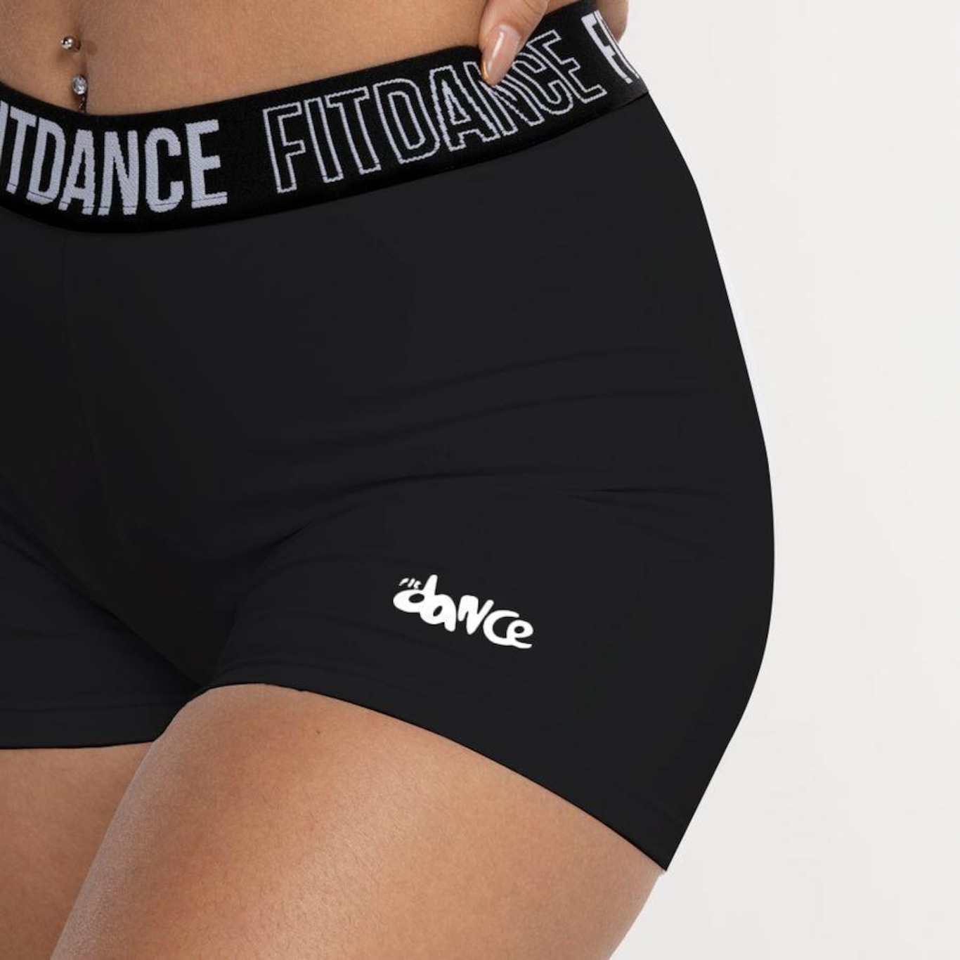 Shorts FitDance Elastic Compression Fitdance - Feminino - Foto 3