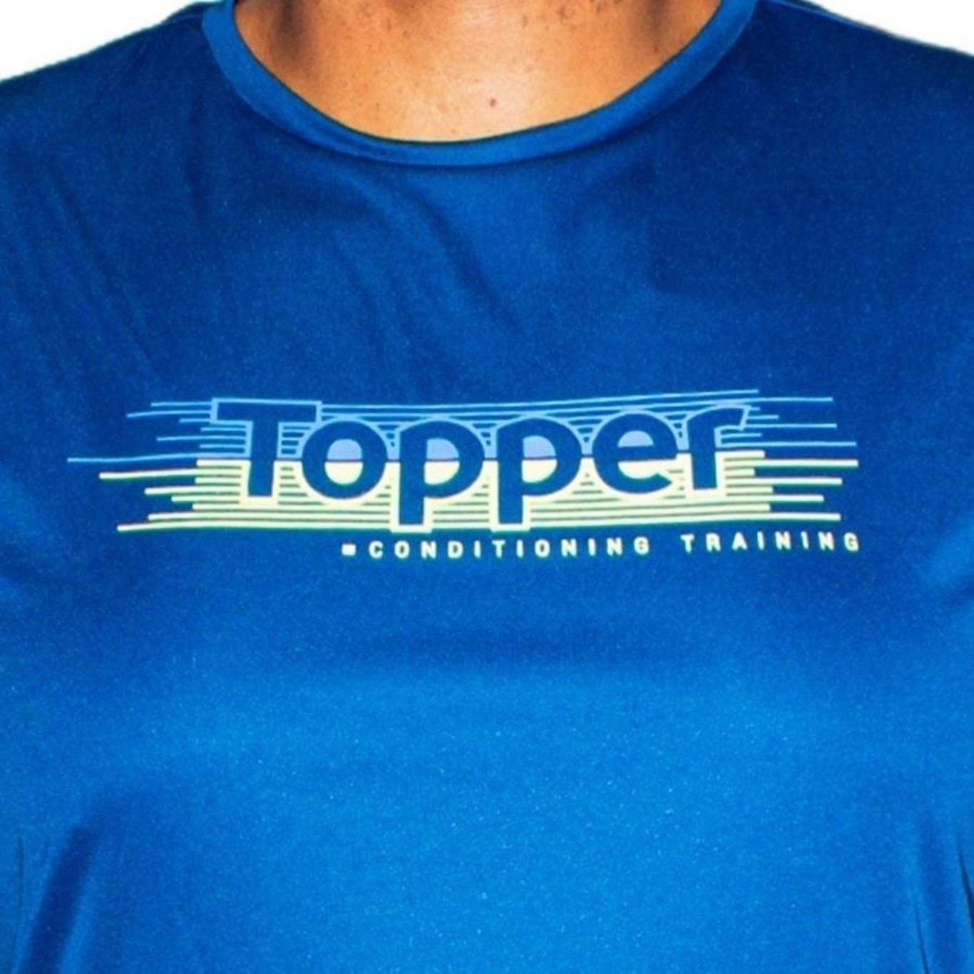 Camiseta Topper Masculina Stamp Logo Plus Size Masculino - Foto 4