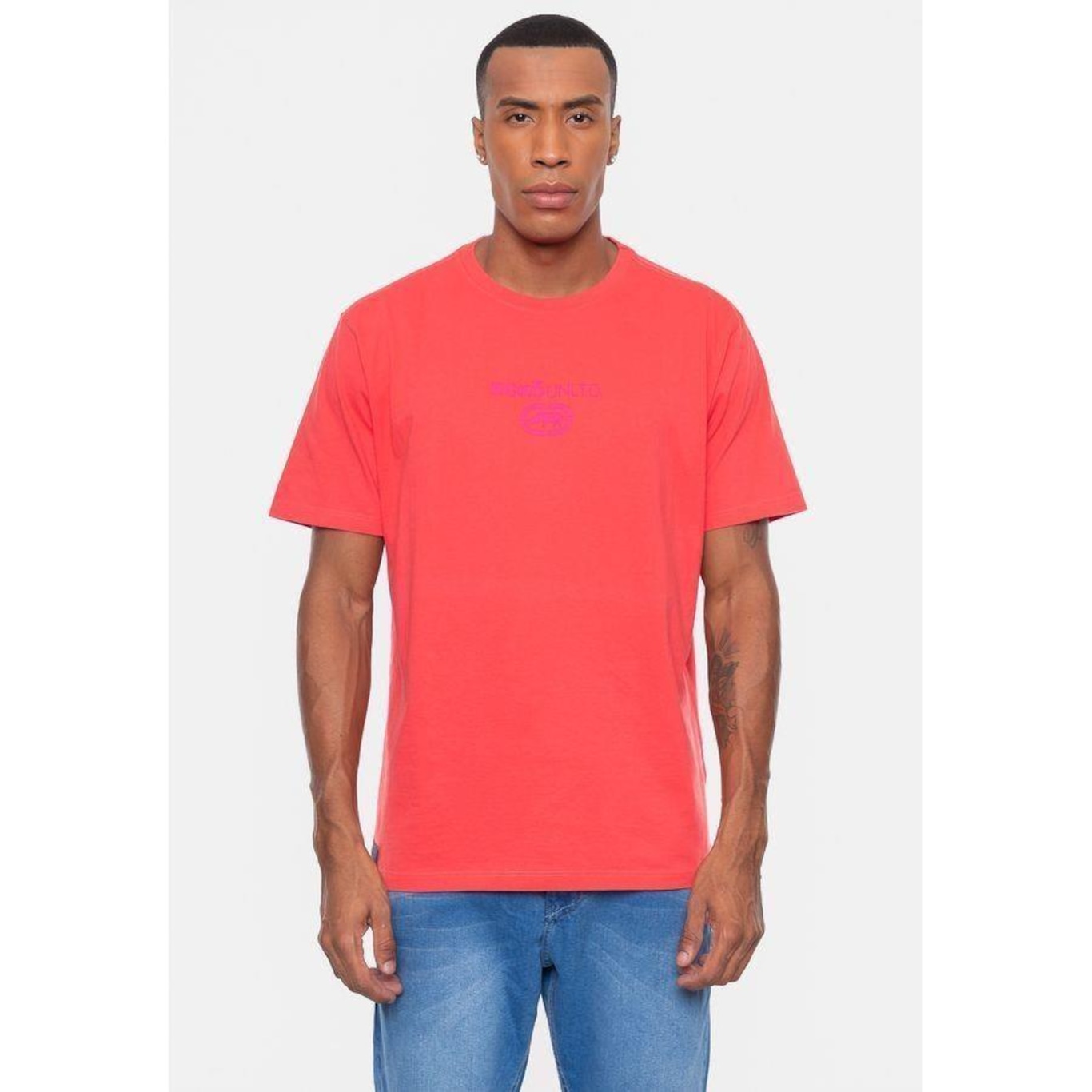 Camiseta Ecko Estampada - Masculina - Foto 1