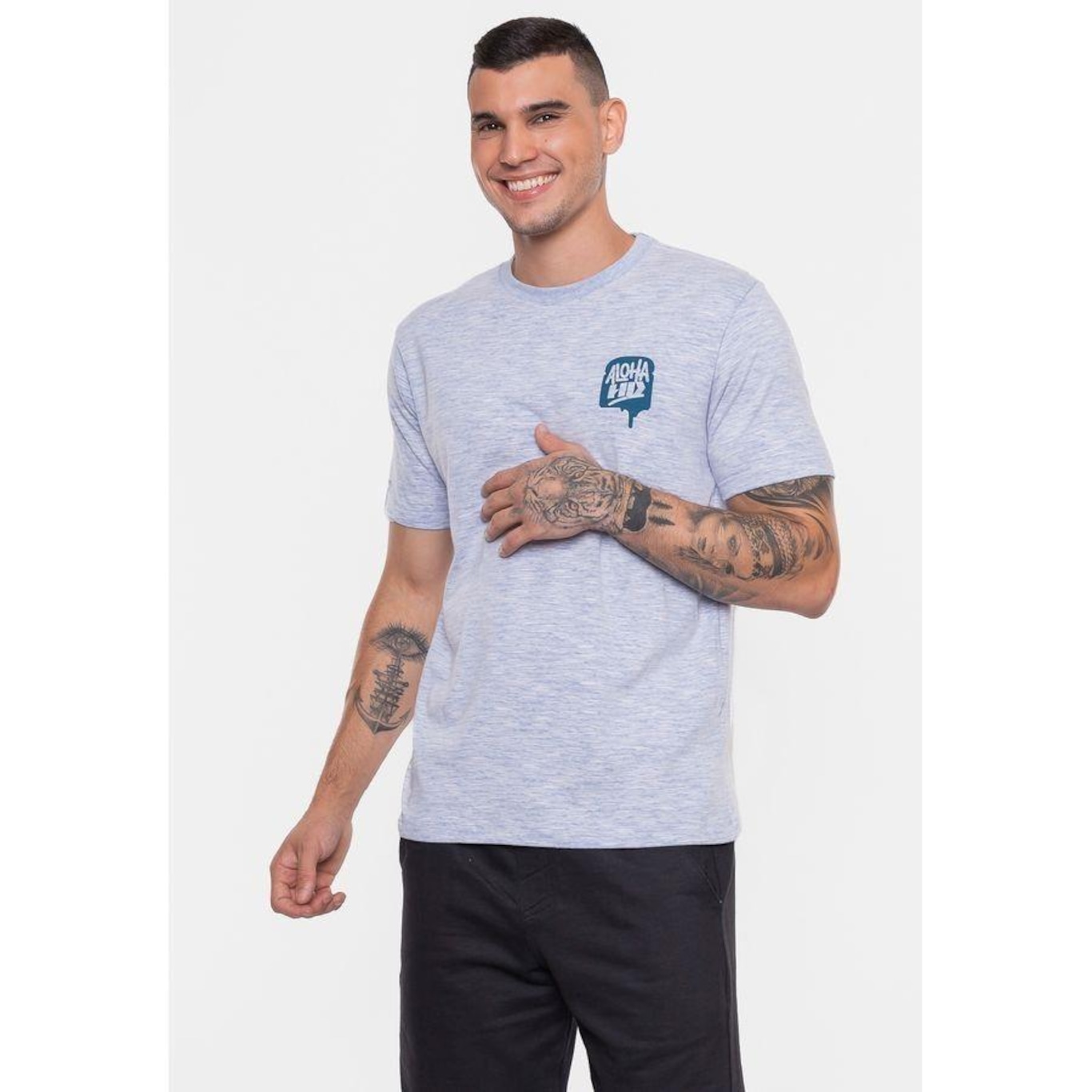 Camiseta Hd Aloha - Masculina - Foto 4