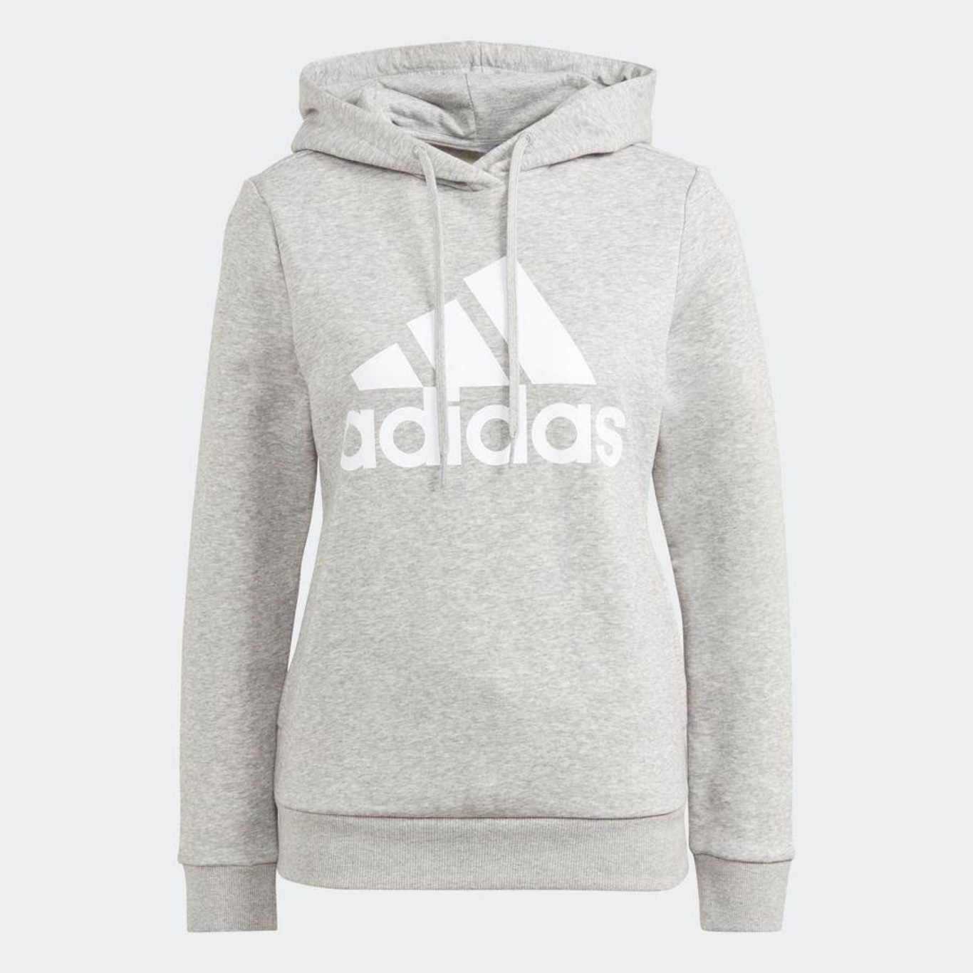 Blusão de Moletom com Capuz adidas Fleece Capuz Essentials Logo - Feminino - Foto 3