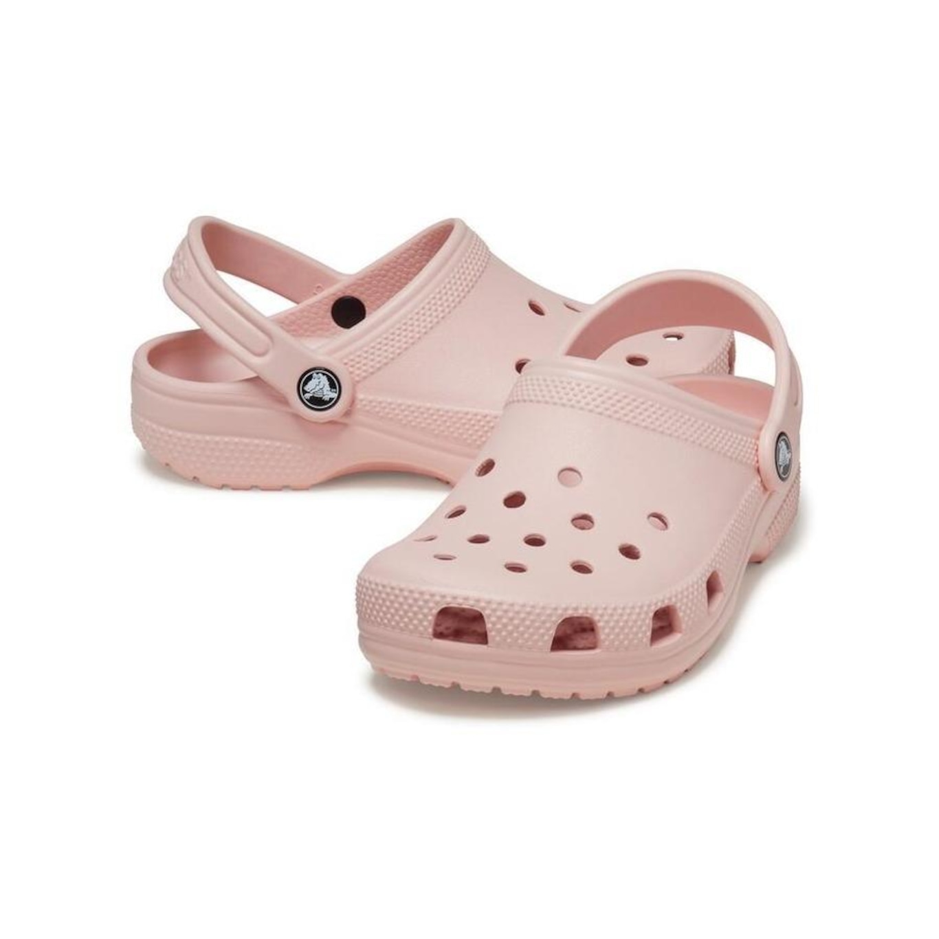 Sandália Crocs Classic Clog Kids Quartz - Infantil - Foto 4