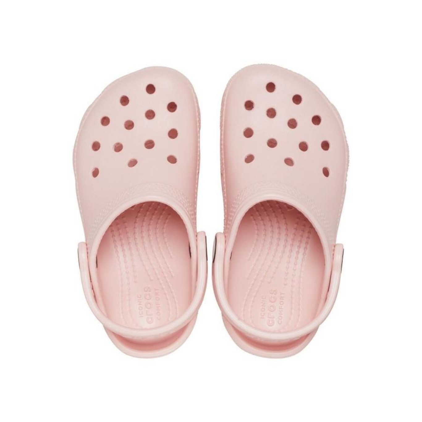 Sandália Crocs Classic Clog Kids Quartz - Infantil - Foto 5