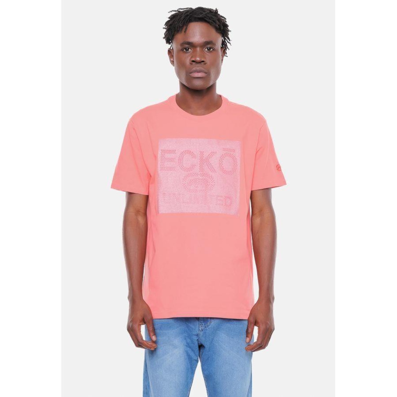 Camiseta Ecko Estampada - Masculina - Foto 1