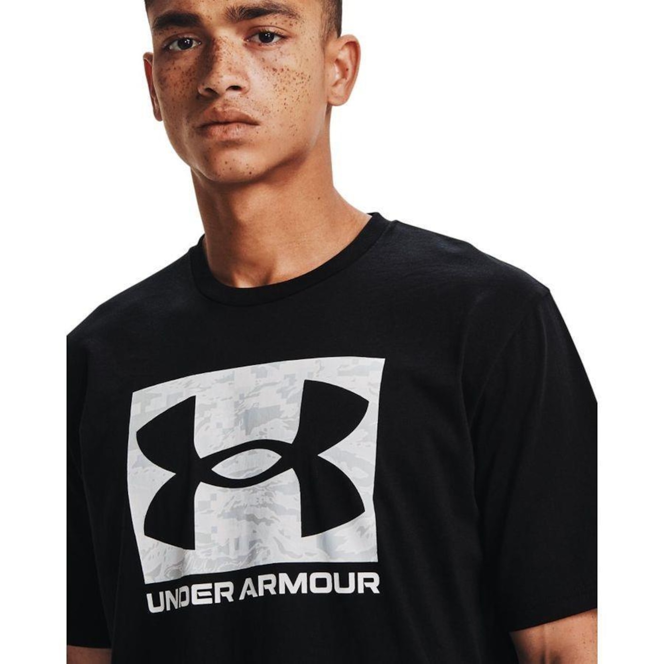 Camiseta Under Armour Abc Camo Boxed Logo - Masculina - Foto 3